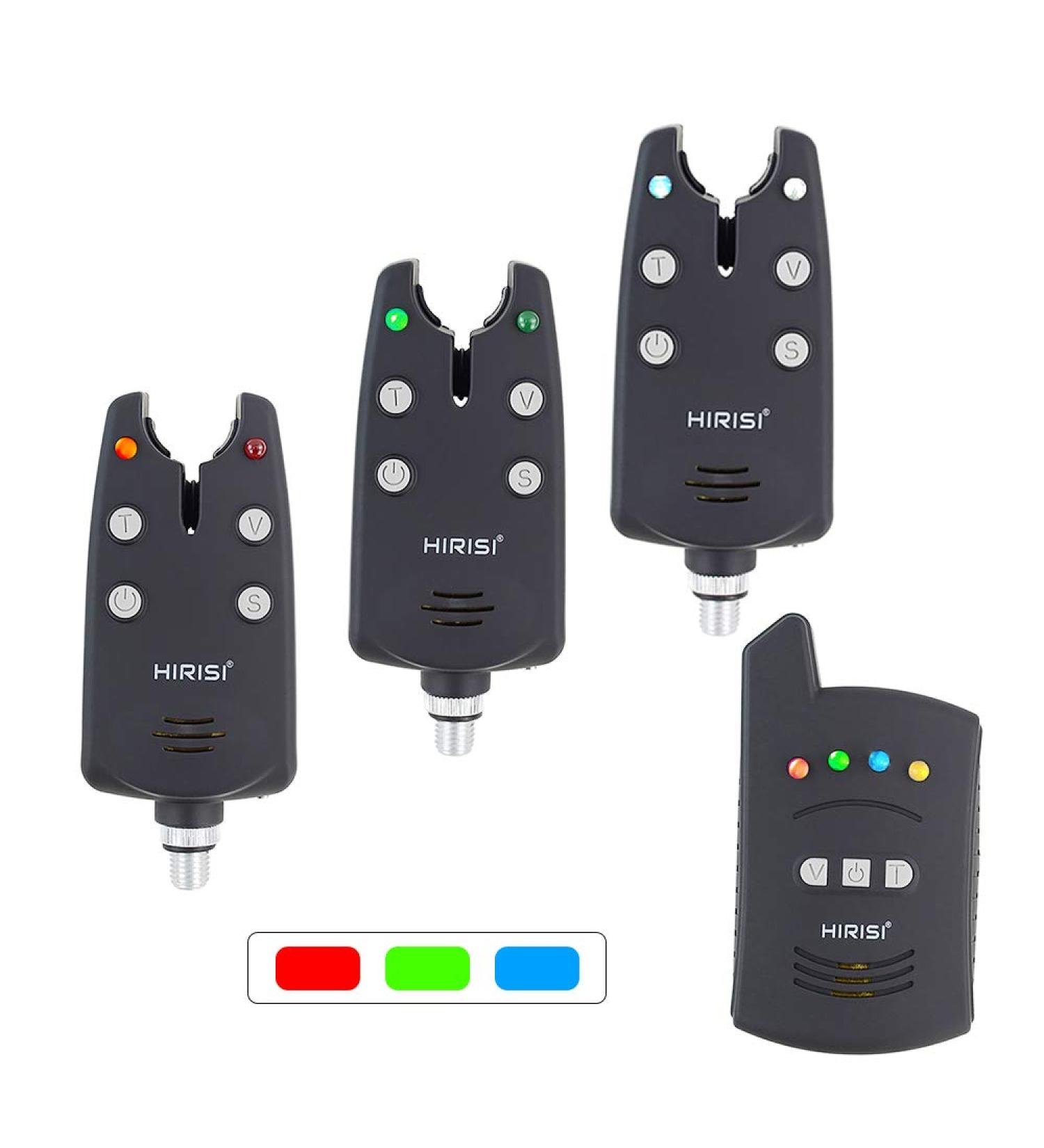 Hirisi Tackle Wireless Fishing Alarm Set 1+2 in Protective Case - Best for Carp Fishing | International Shipping Available - Buy Online on GoSupps.com