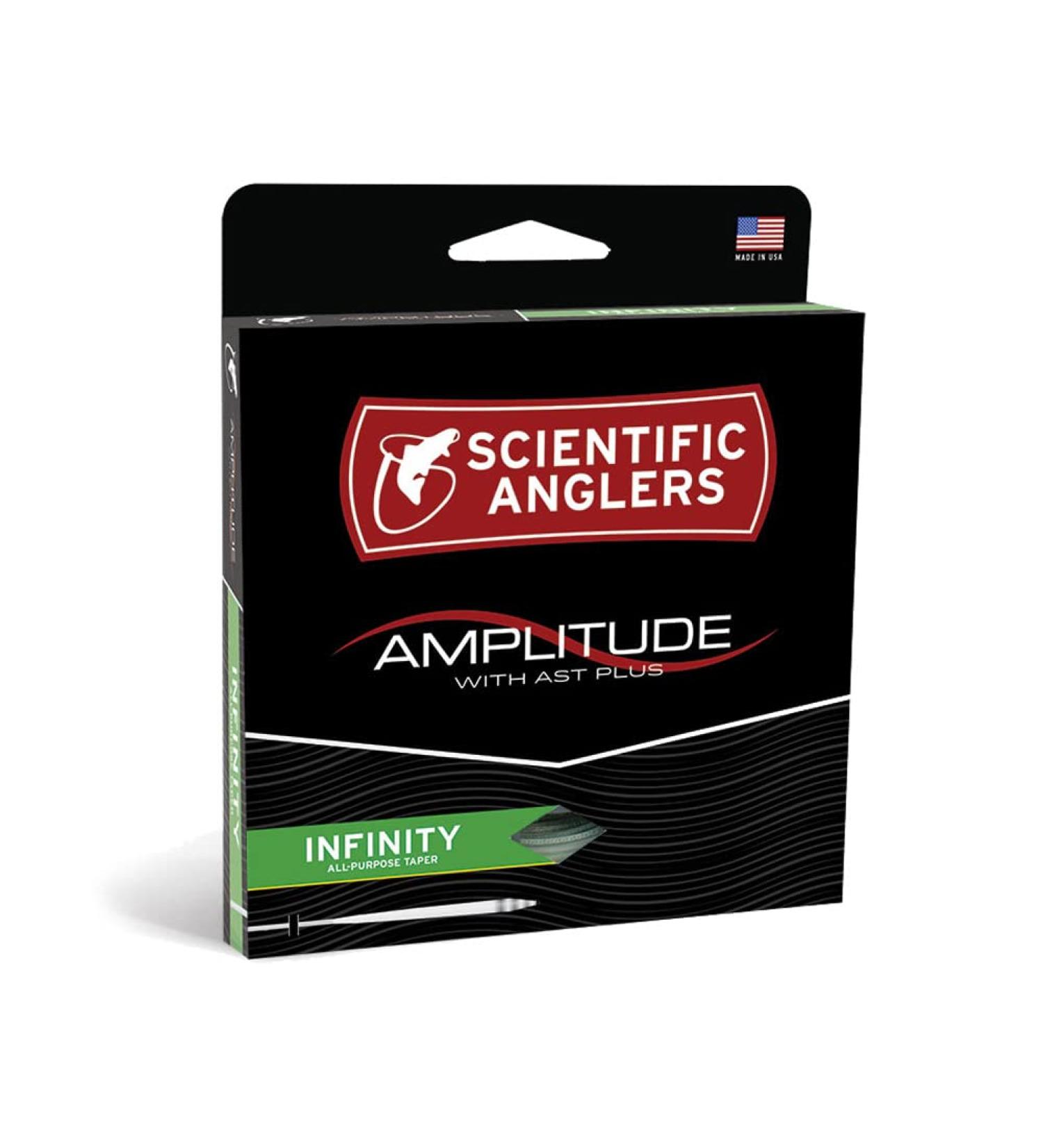 Scientific Anglers Amplitude Infinity Fly Line Bamboo/Buckskin/Dark Willow WF5F