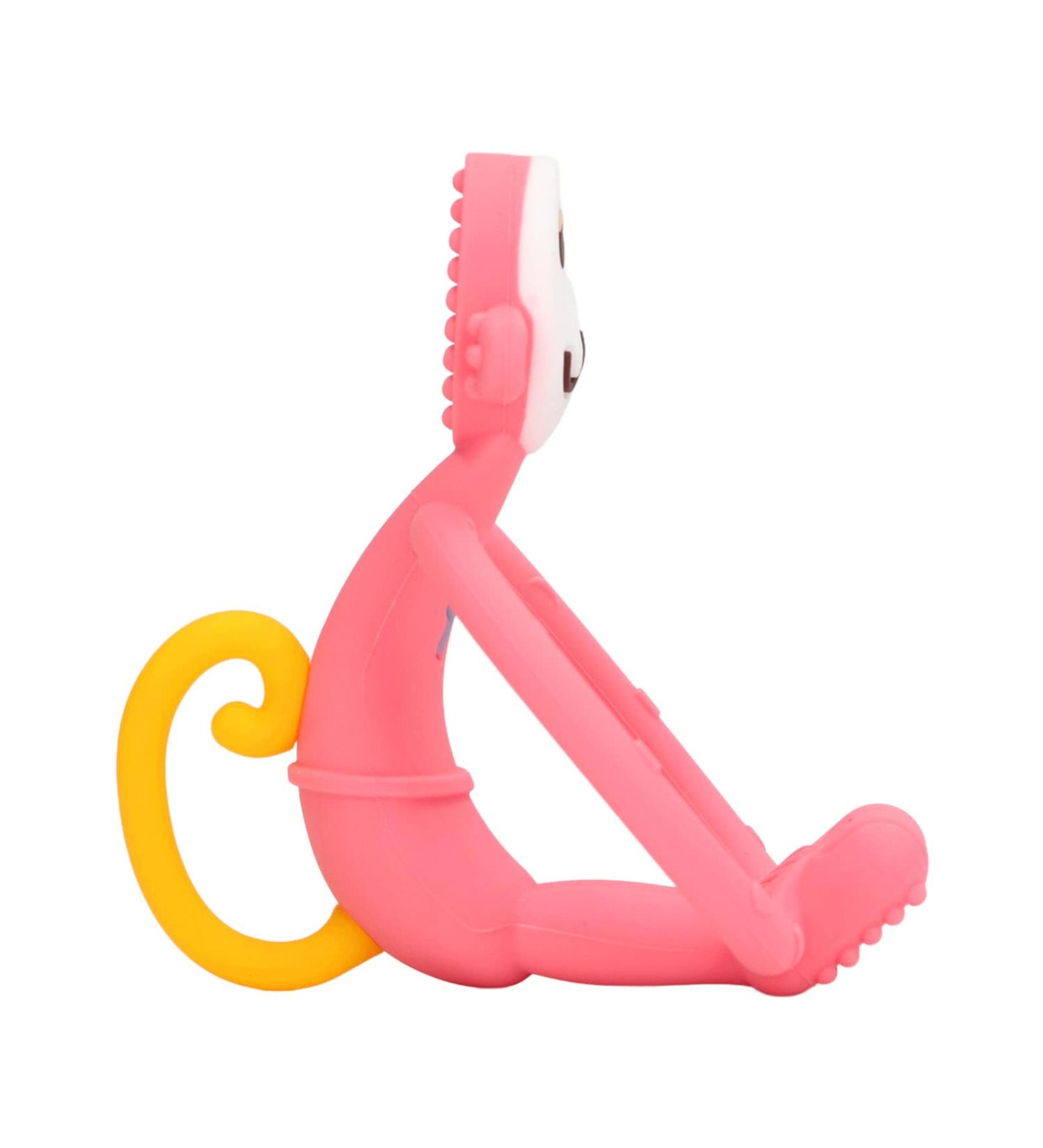 Silicone Baby Teether Toy for Toddlers - Easy to Clean Teething Toy, Ideal Gift (Pink) - Buy Online on GoSupps.com