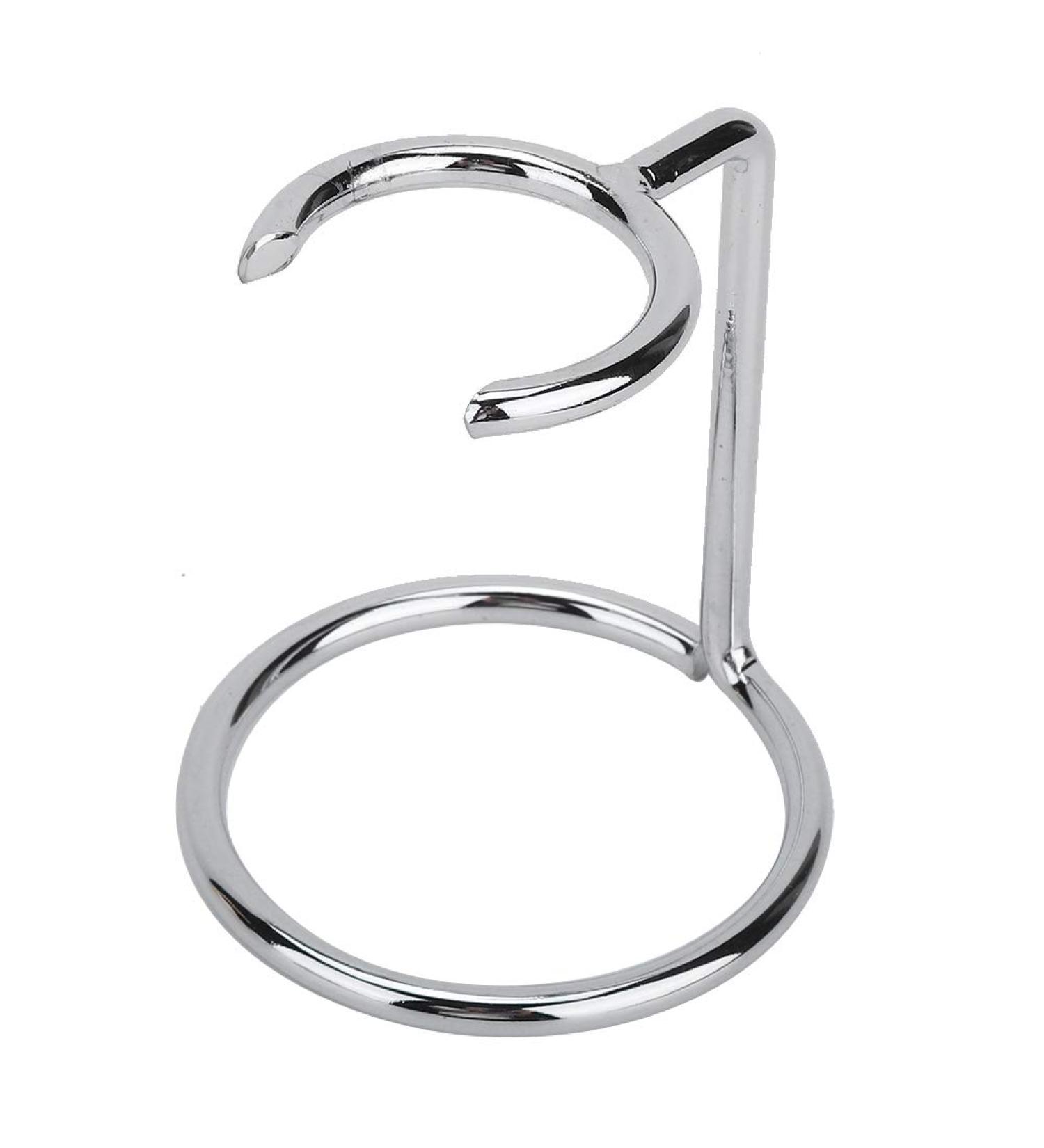 Stainless Steel Shaving Brush Storage Rack - Razor Brush Drying Stand for Men | Grooming Essentials Organizer - Buy Online on GoSupps.com