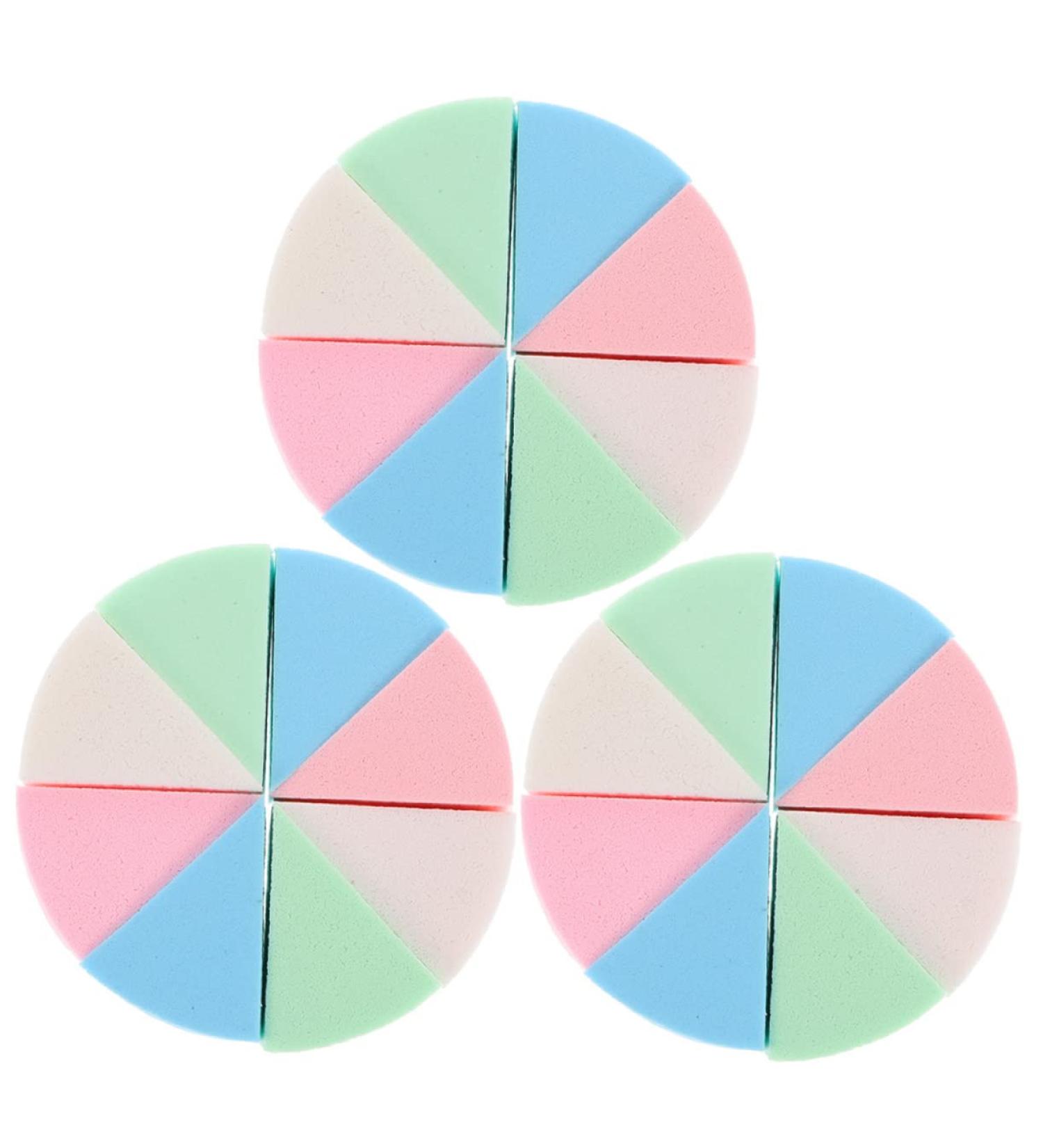DOITOOL 3 Sets Triangular Sponge Puff Makeup Latex Sponge Wedge Sponge for Makeup White Sponge Beauty Sponges for Makeup Body Powder Puff Powder Makeup Emulsion Mix Flutter Miss - Buy Online on GoSupps.com