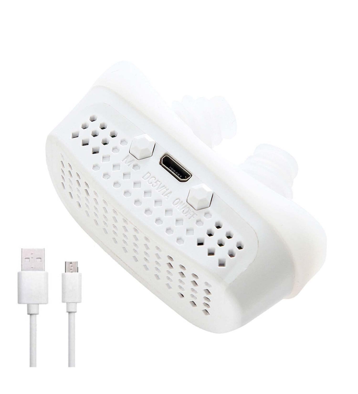 VZKER Portable Electric Nasal Congestion Respirator - Anti-Snoring Device - White - Buy Online on GoSupps.com