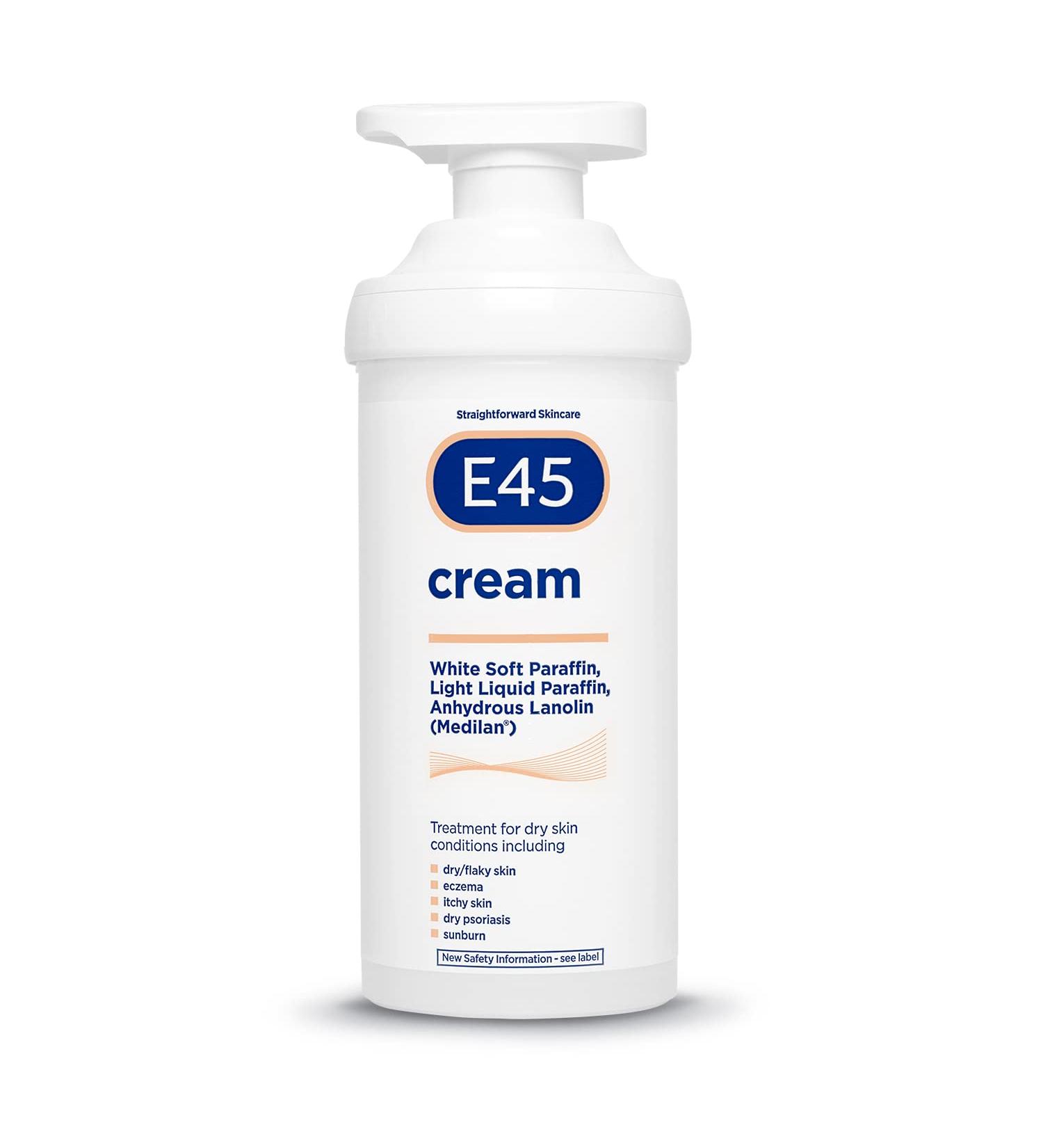 E45 Cream 500g: Intensive Moisturizing for Dry Skin - Buy Online on GoSupps.com