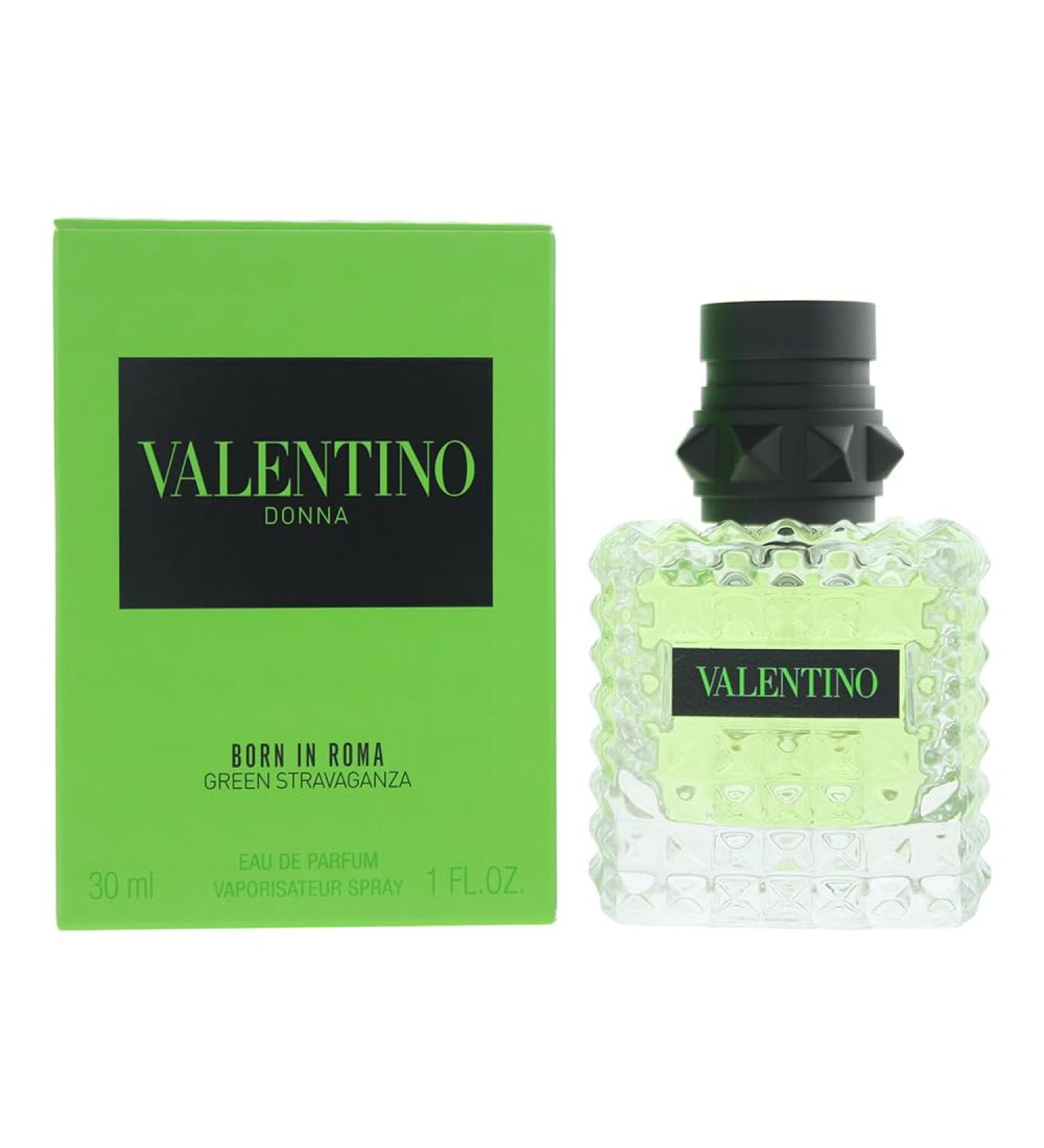 Valentino Donna Born in Roma Green Stravaganza Eau De Parfum Spray For women 1.0 Ounce 1 Fl Oz (Pack of 1)