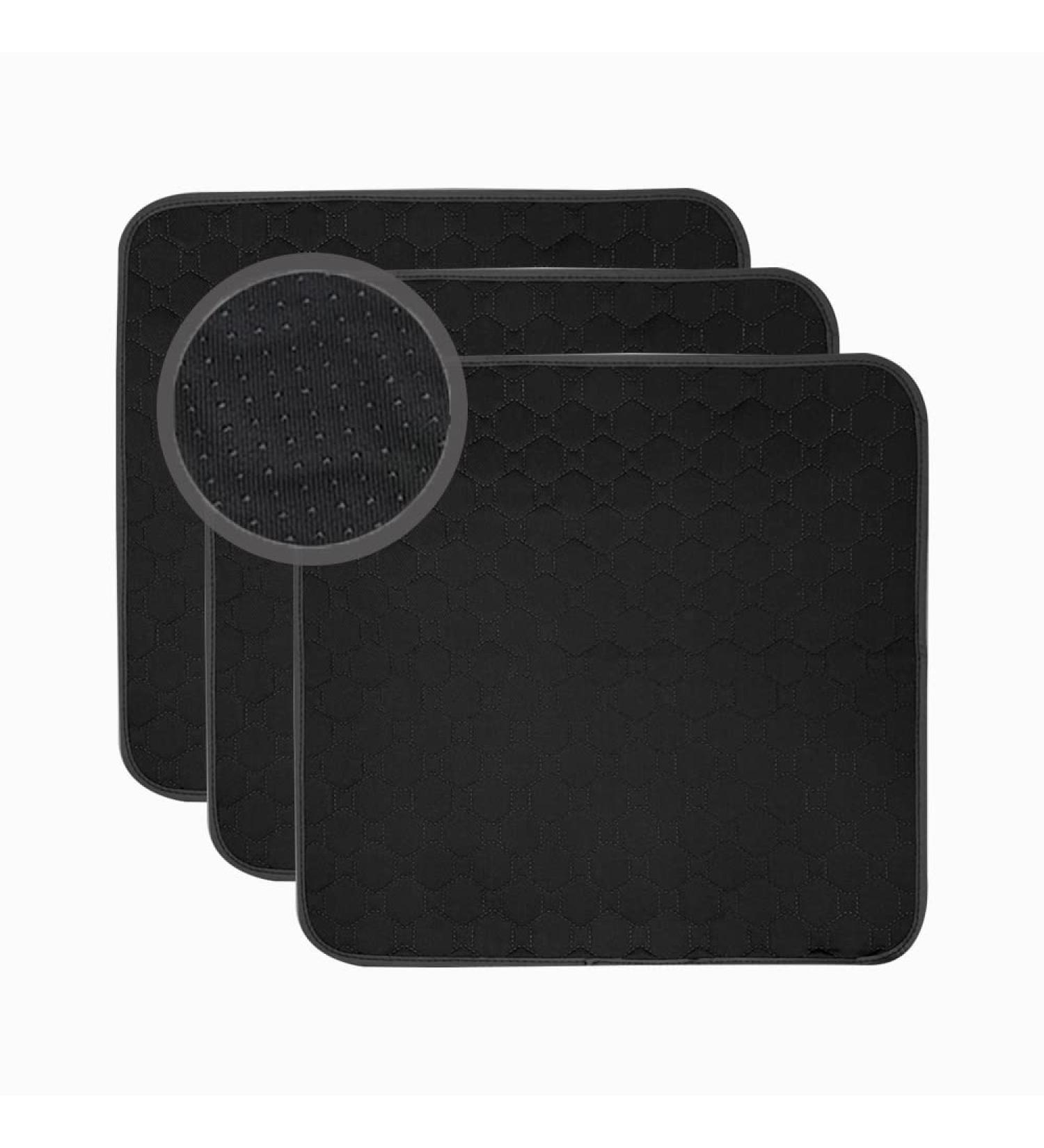 Riqinxin Waterproof Incontinence Pad Set | Non-Slip Sucking Seating for Adults Children & Pets | 54x56cm (Pack of 3) - Buy Online on GoSupps.com
