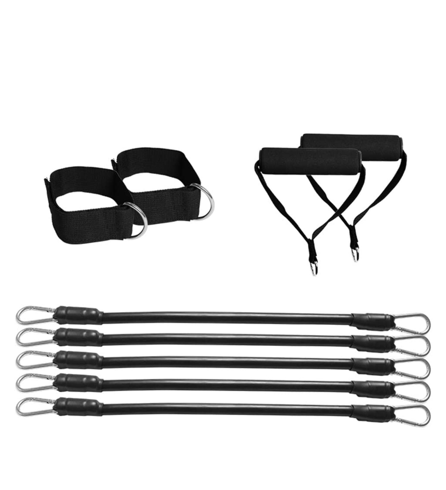 Fitness Running Resistance Band Speed Training Leg Trainer Exercise Strength Tube Band with Ankle Straps Handles Strap (Color : Black Size : 5 Leg Trainer) - Buy Online on GoSupps.com