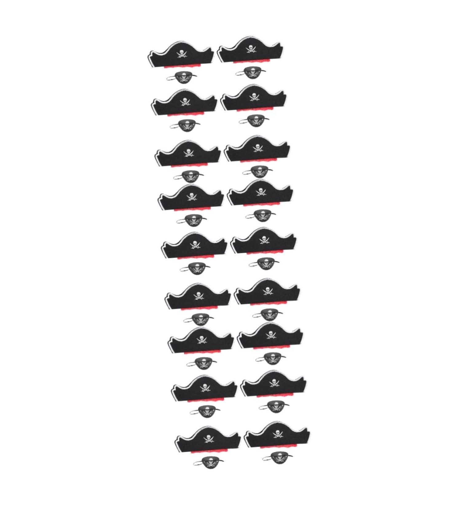 Beavorty 18 Sets Pirate Hair Blindfold Pirate Cosplay Props Cosplay Pirate Hats Halloween Pirate Costume Pirate Captain Eye Patches Cosplay Accessories Pirate Accessories Plastic - Buy Online on GoSupps.com