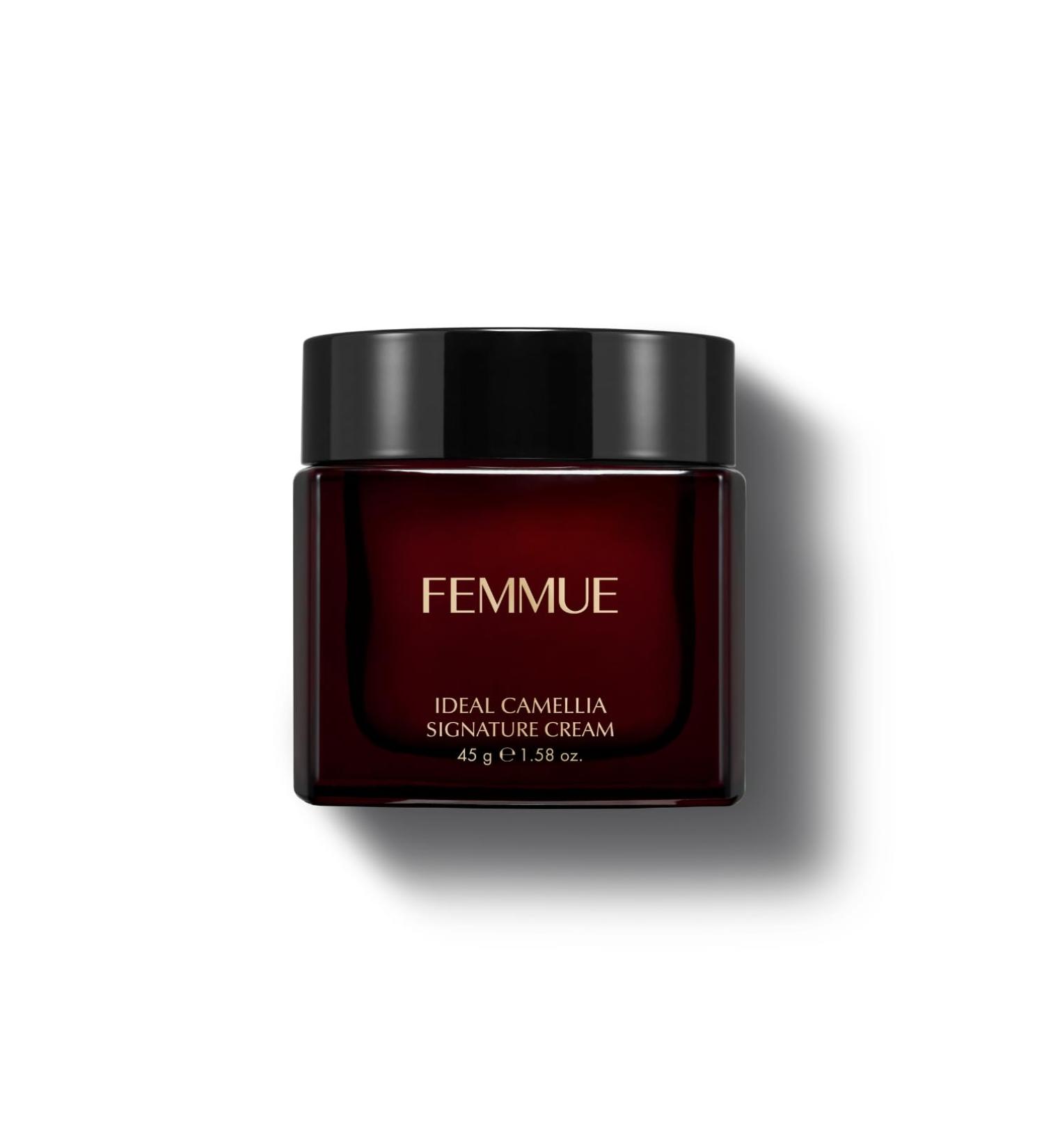 FEMMUE Ideal Camellia Signature Cream (1.58 oz) | Face Moisturizer With Camellia Seed Oil to Nourish Dry Damaged Skin | Korean Skincare Ideal Camellia_2 - Buy Online on GoSupps.com