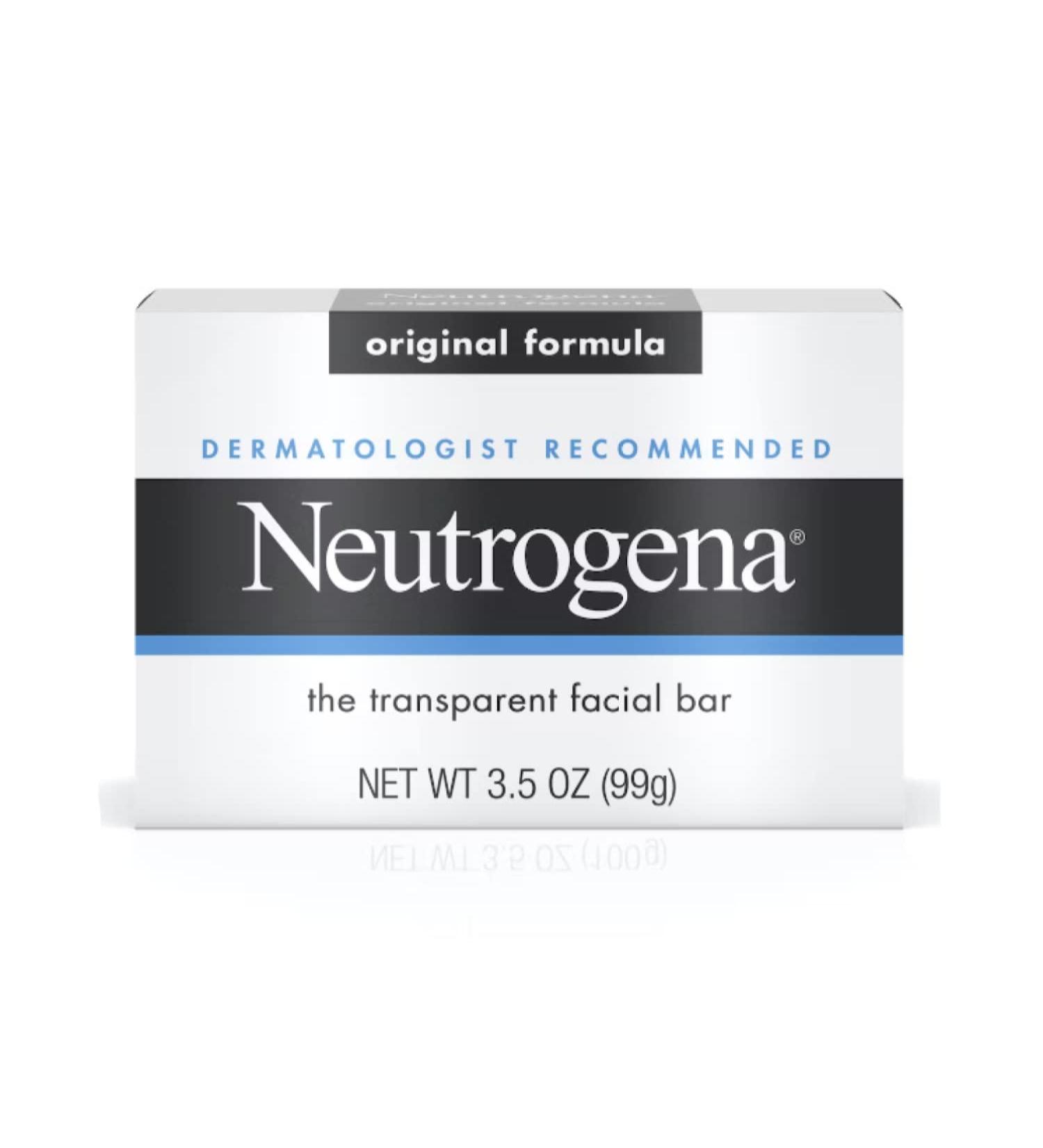 Neutrogena Original Bar Soap 3.5 oz (6 Pack) - Gentle Cleansing Bar for Soft & Smooth Skin - Buy Online on GoSupps.com