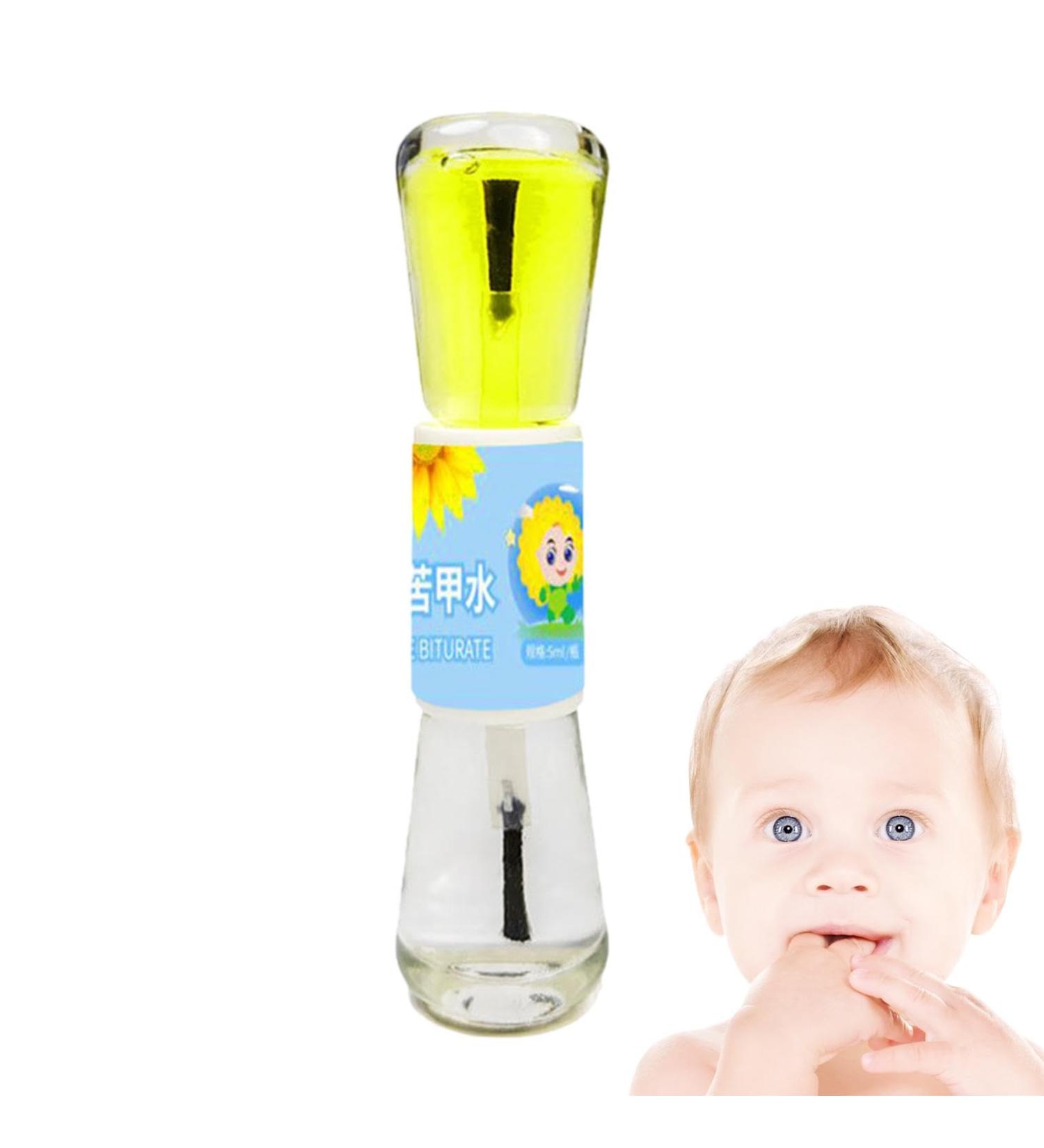 Nail Biting Prevention for Kids Nail Oil Bitter Nail Polish | Nail Care Safe Bitter Taste Solution No Bite Nail Biter Stopper Stop Biting Nails for Kids - Buy Online on GoSupps.com