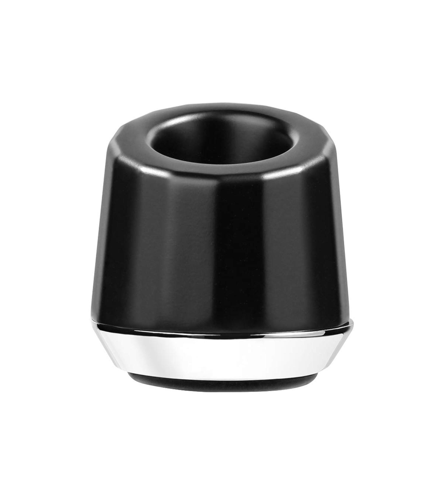 Men's Zinc Alloy Safety Razor Stand - Black Shaving Razor Holder Base - Buy Online on GoSupps.com