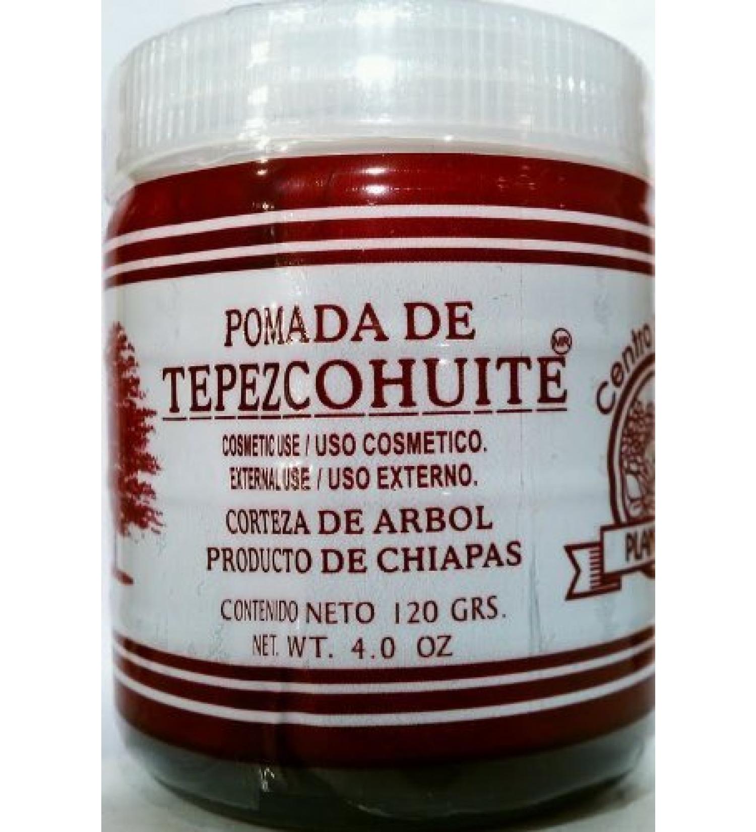 Pomada De Tepezcohuite Corteza De Arbol Topical Analgesic Ointment 4 oz.