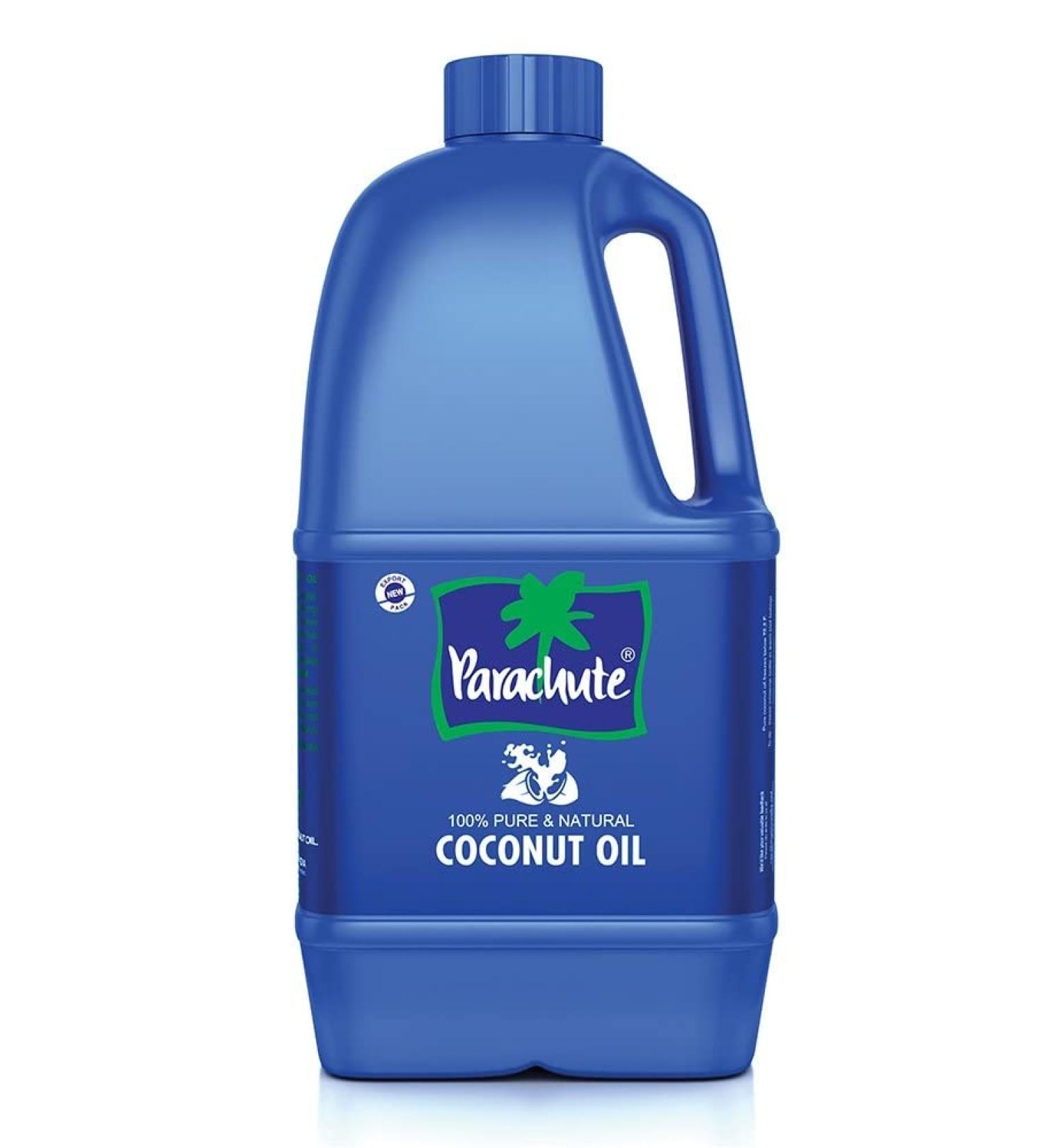 Parachute Huile de coco 100% pure et naturelle non raffin e - Sans produits chimiques ni conservateurs ajout s - 1000 ml