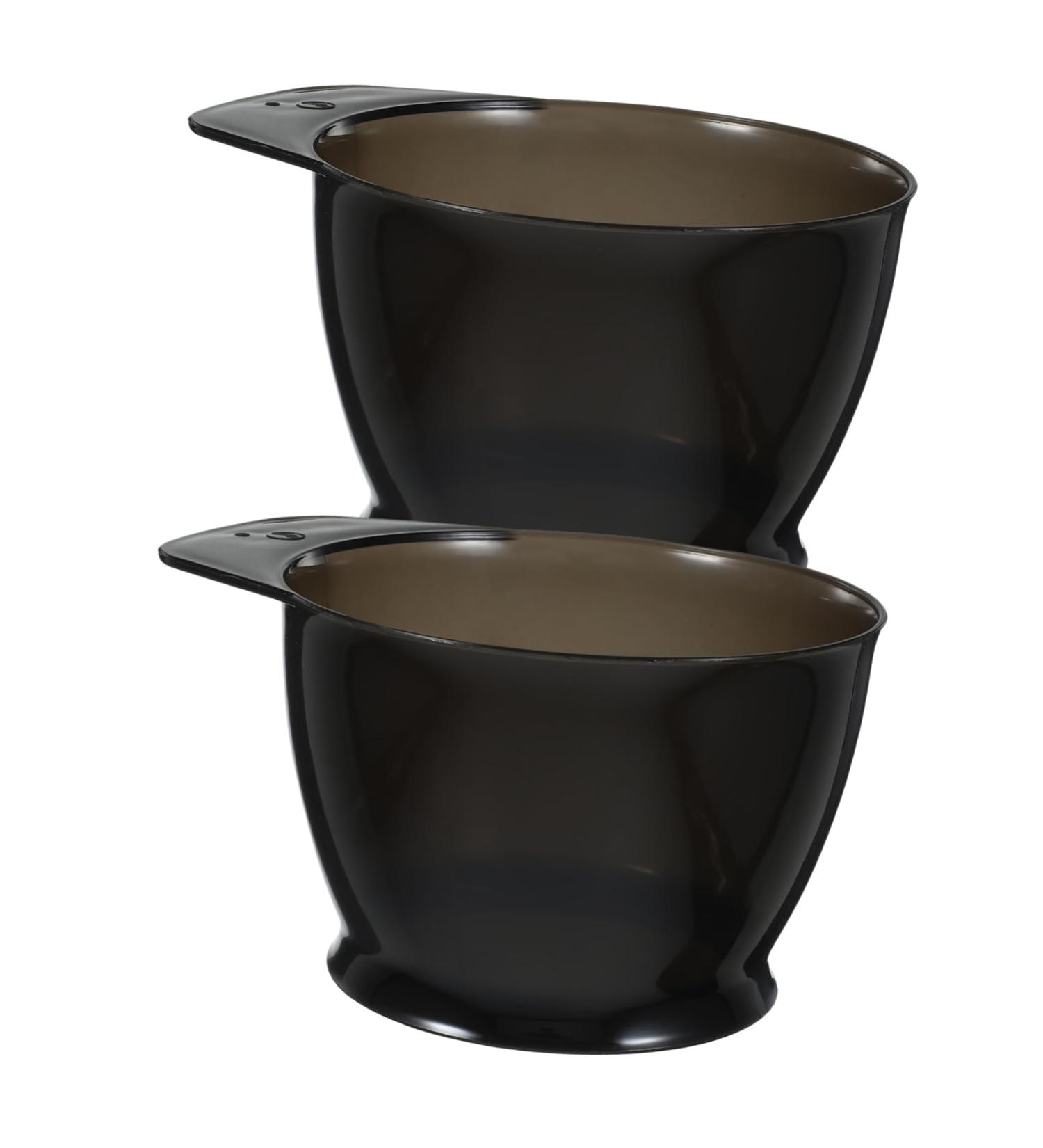 Lot De 2 Bols Teinter Antid rapants En Plastique Pour Coloration Cheveux Taille Moyenne Usage Professionnel Coiffure Adapt s Salon Fond Gradu Pratique - Buy Online on GoSupps.com