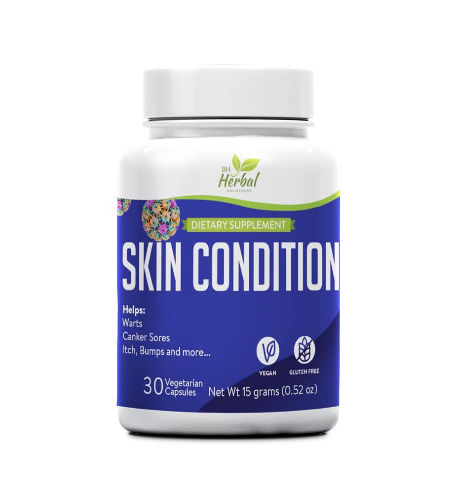 Help Skin Conditions associated with H.P.V. - Warts Canker Sores Itch Bumps and More. - 100% Herbal and Natural - No Side Effects - Fast Acting Relief