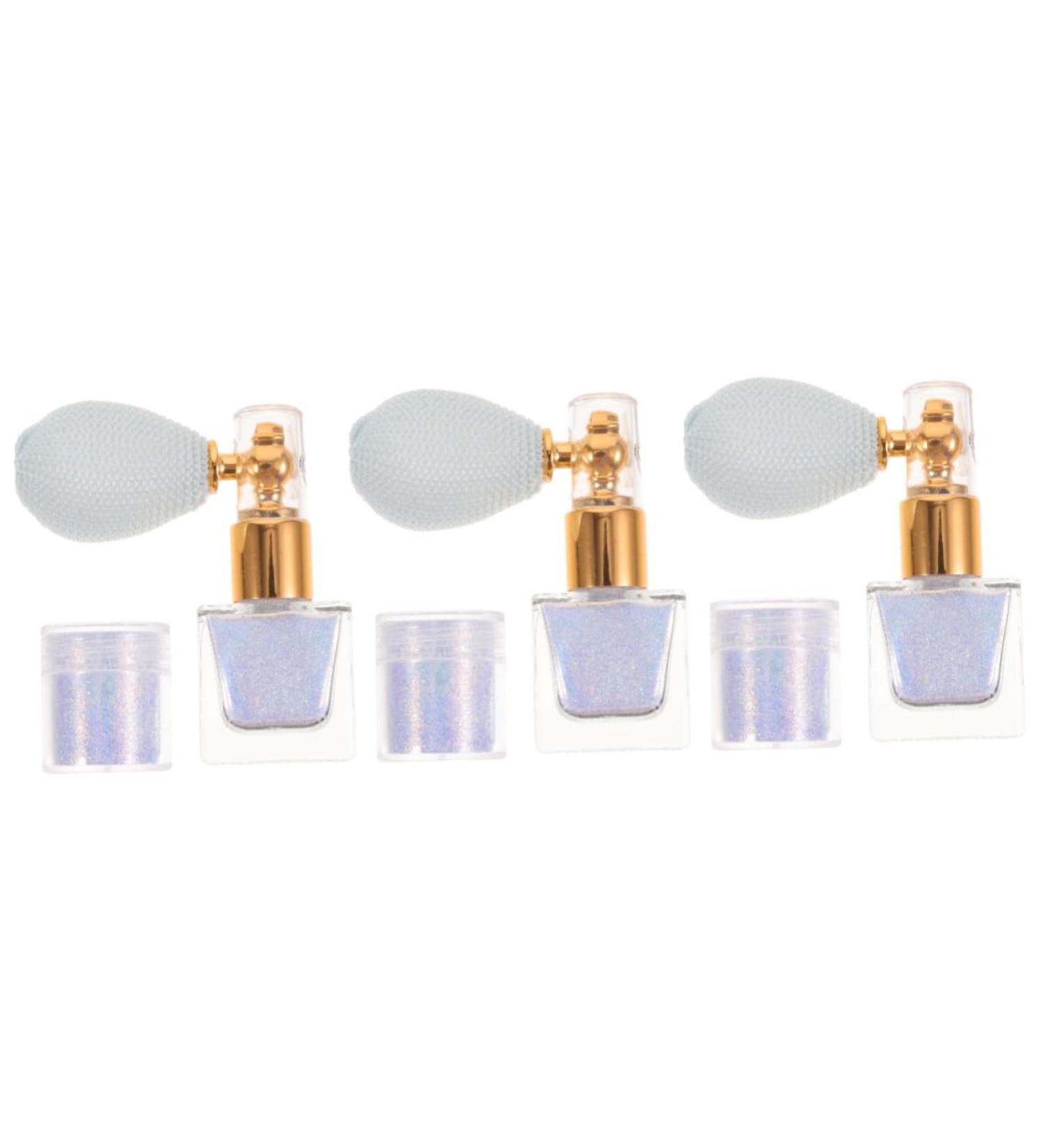 Mipcase 3 Sets Body Glitter Spray Mist Bottles Shimmer & Sparkle for Hair Face Makeup & Nail Perfect Glitter Spray for Clothes & Phosphor Powder - Buy Online on GoSupps.com