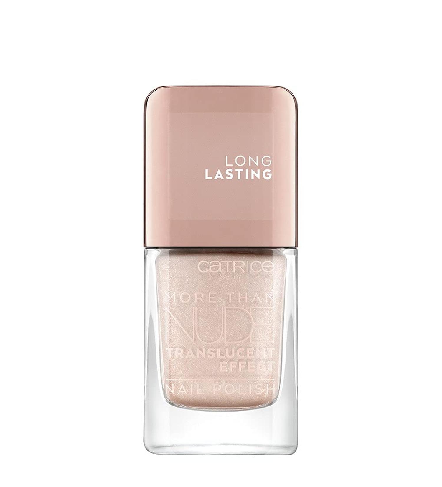 Catrice More Than Nude Translucent Effect Nail Polish No. 02 - Vegan Glittery Non-Acetone Multi-Colored Nail Lacquer (10.5ml) - Shop Internationally! - Buy Online on GoSupps.com