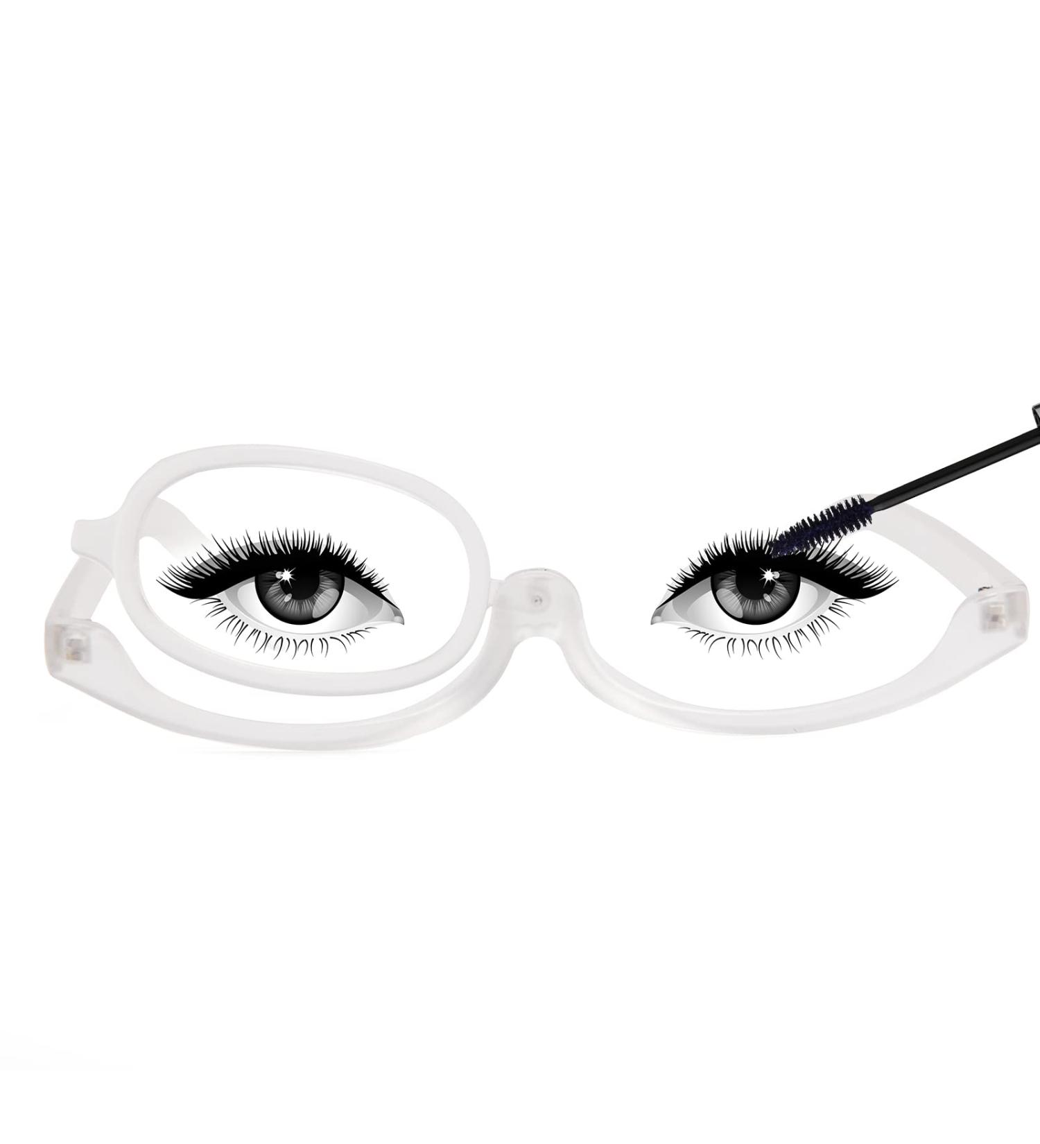 Kodilin Women Sortchable Rotatable Foldable Make-Up & Reading Glasses | 3.5x Transparent Lens | Perfect Make-Up Aid - Buy Online on GoSupps.com