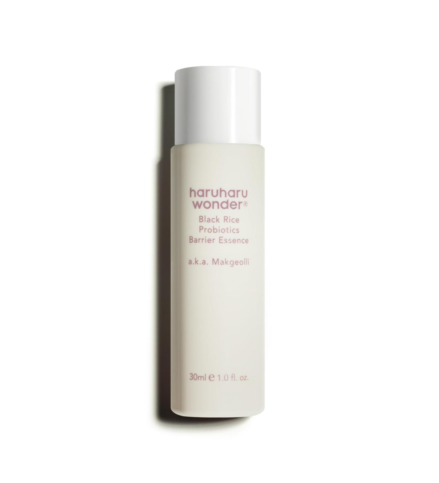 haruharu wonder Black Rice Probiotics Barrier Essence 30ml. Essence Toner to Strengthen Skin Barrier with Ceramides Fermented Ingredients Fatty Acids Soothing Moisturizing Plumping travel size Format voyage 30 ml (Lot de 1) - Buy Online on GoSupps.com