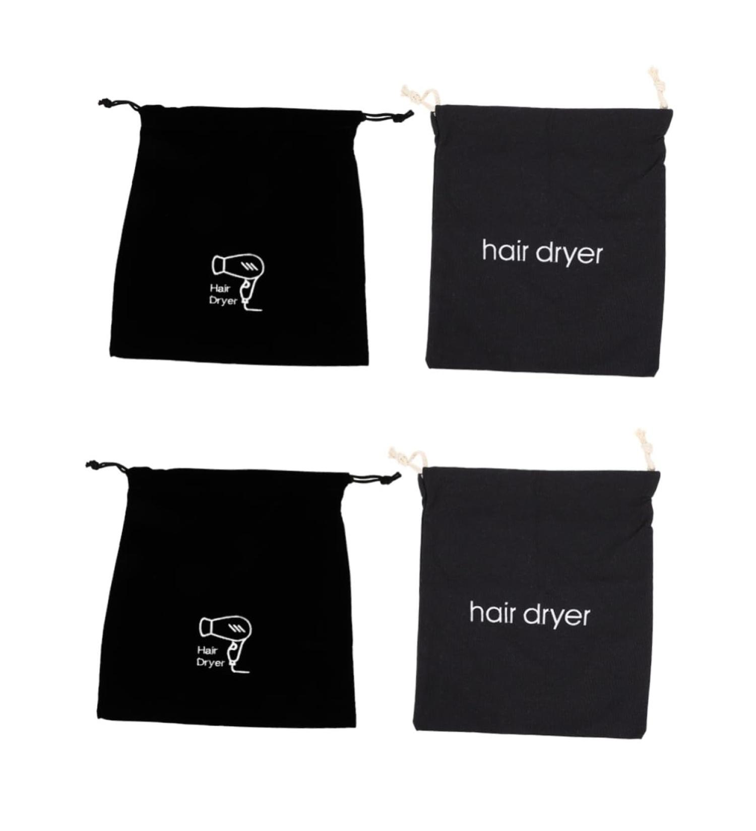 Ipetboom 4 Pcs Hair Dryer Storage Bag Hair Dryers Durable Storage Bag Hot Safe Hair Dryer Pouch Room Supplies - Buy Online on GoSupps.com