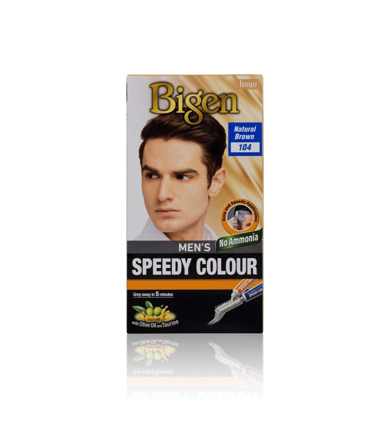 Bigens Bigen Men's Speedy Colour - Natural Brown 104 | Fast Worldwide Shipping - Buy Online on GoSupps.com