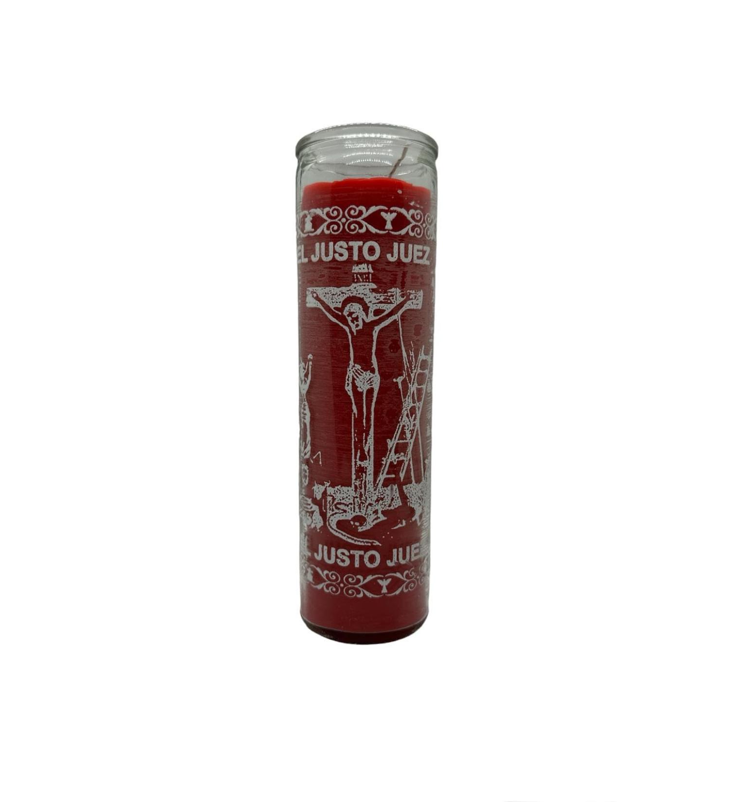 Justo Juez Candle - Handcrafted Spiritual Candle for Peace & Justice | Shop Internationally - Buy Online on GoSupps.com