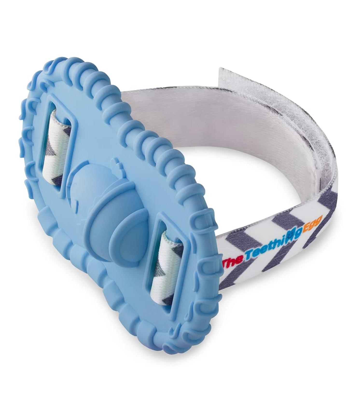 Wristie Teether Blue | The Teething Egg | Baby Teething Toy - Buy Online on GoSupps.com