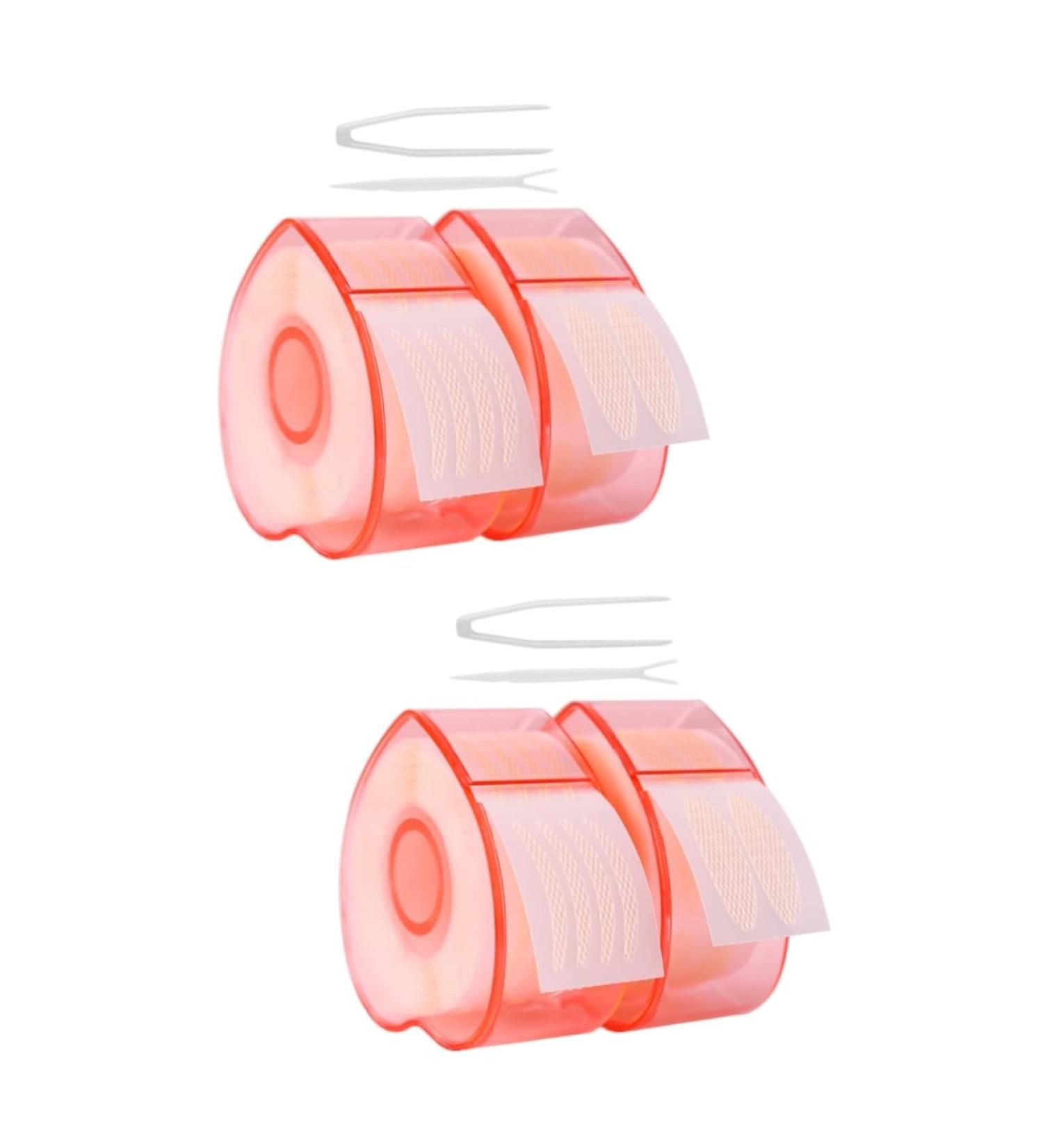 FRCOLOR 4 Rolls Double Eyelid Sticker Hand Held Mirror Single Sided Eyelid Tape Makeup Supplies Makeup Tape Self Adhesive Eyelid Double Eye Lift Tape Lifter Double Eyelid Tape Breathable - Buy Online on GoSupps.com