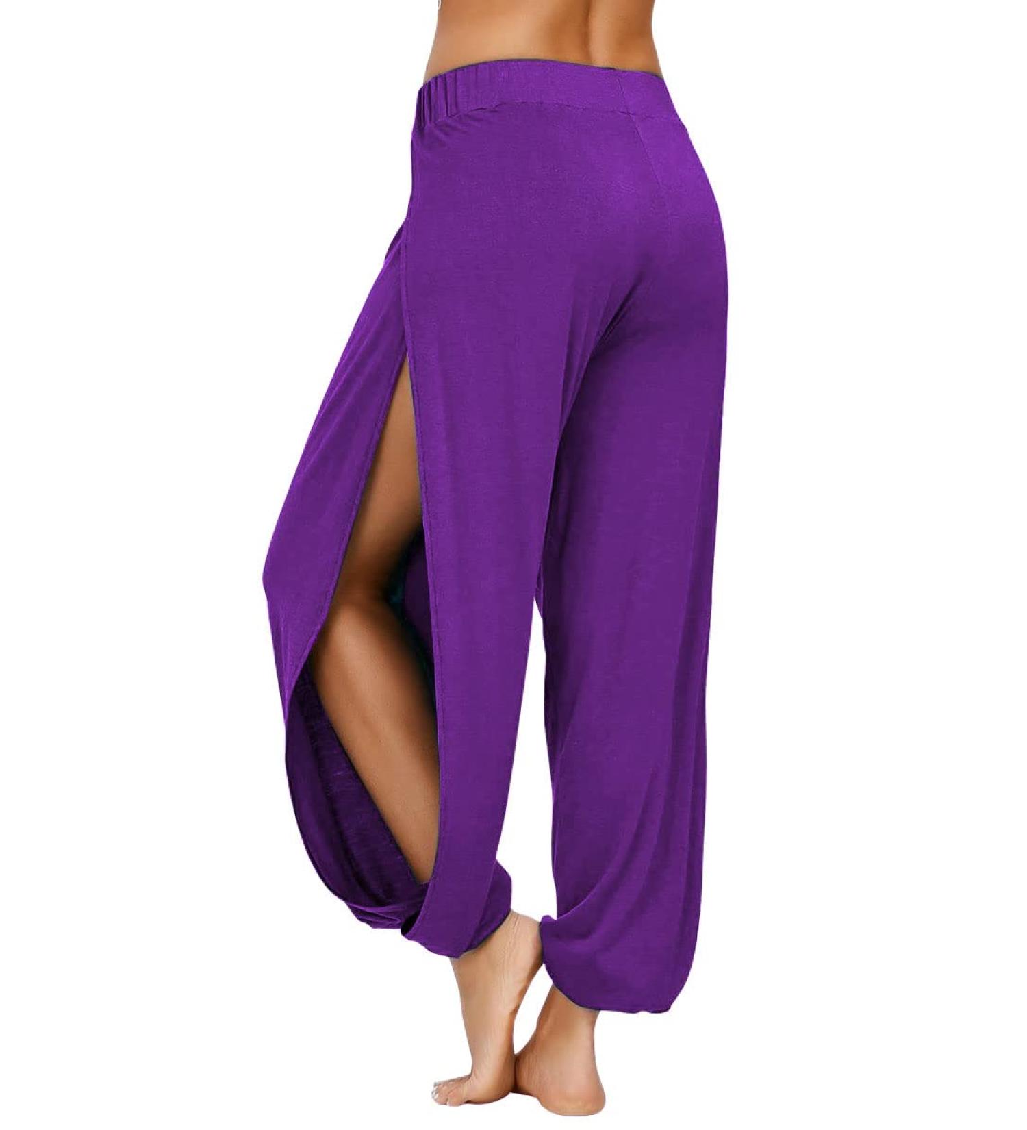 PACBREEZE Women's Maternity Over-The-Belly High Waist Skinny Jeans in Purple S - Buy Online on GoSupps.com