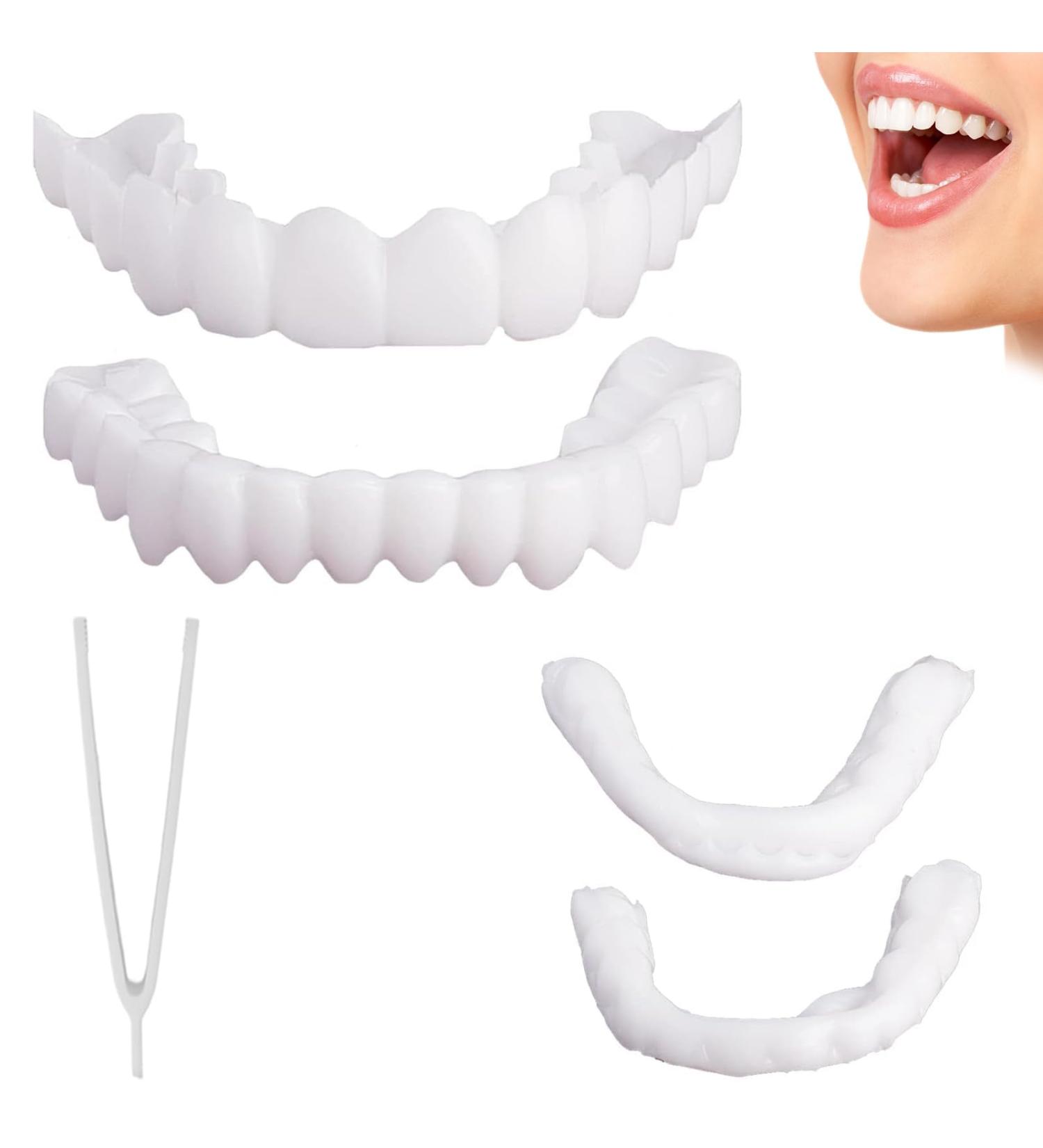 WTTFC Dental Prosthesis - Immediate Veneer Teeth for a Confident Smile | Provisional Dentures for Men & Women - Shop Now! - Buy Online on GoSupps.com