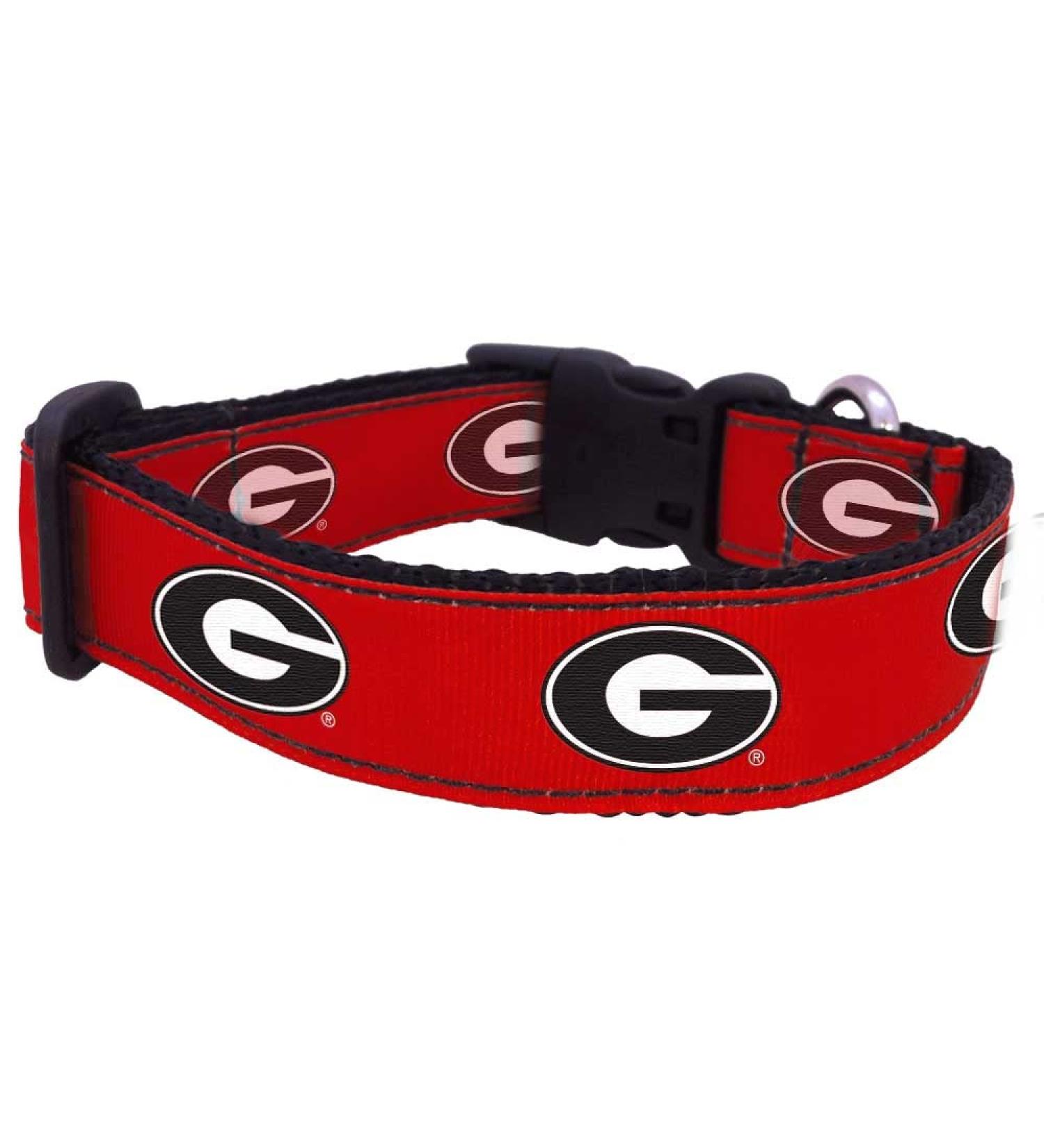 Georgia Bulldogs NCAA Dog Collar - Team Color Small - Buy Online on GoSupps.com