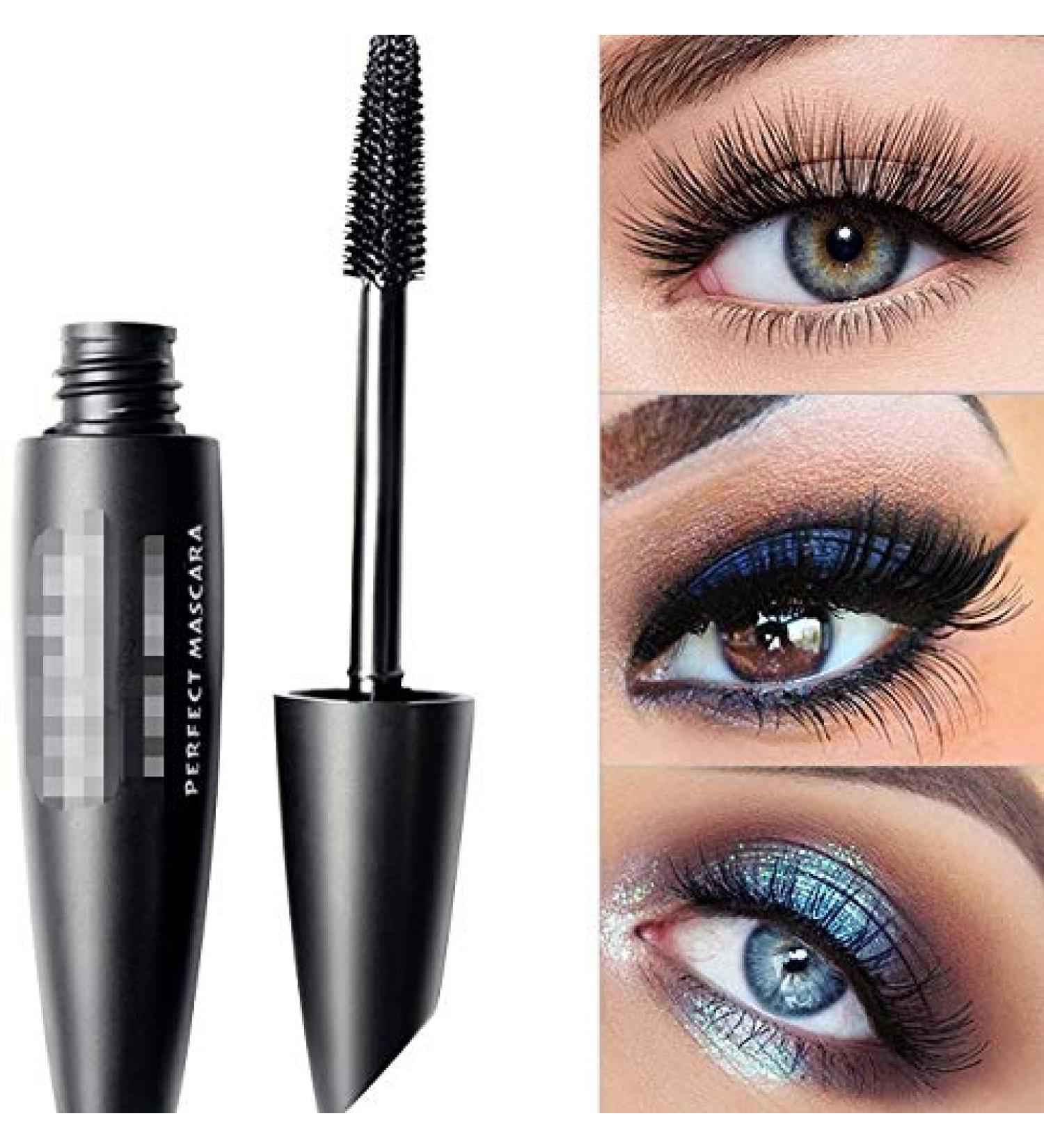 Curling Mascara Waterproof Noir concentr cosm tiques Cils Curling tendues Cils pais et Quick Dry (Couleur : 1) - Buy Online on GoSupps.com