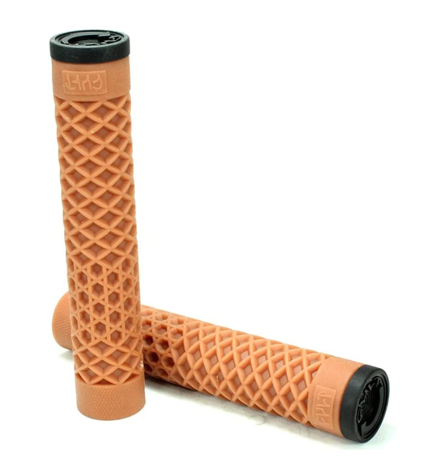 Vans x Cult Flangeless Bike Grips (Black, Gum, White) Brown/Beige