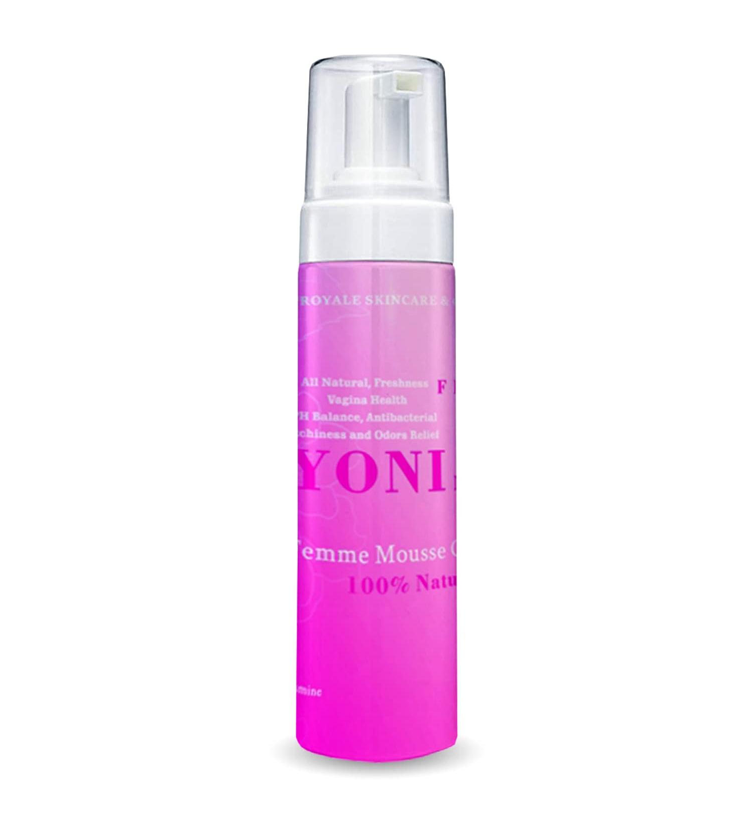 250ml pH-Balanced Yoni Femme Mousse - Natural Feminine Wash for Sensitive Skin - Buy Online on GoSupps.com