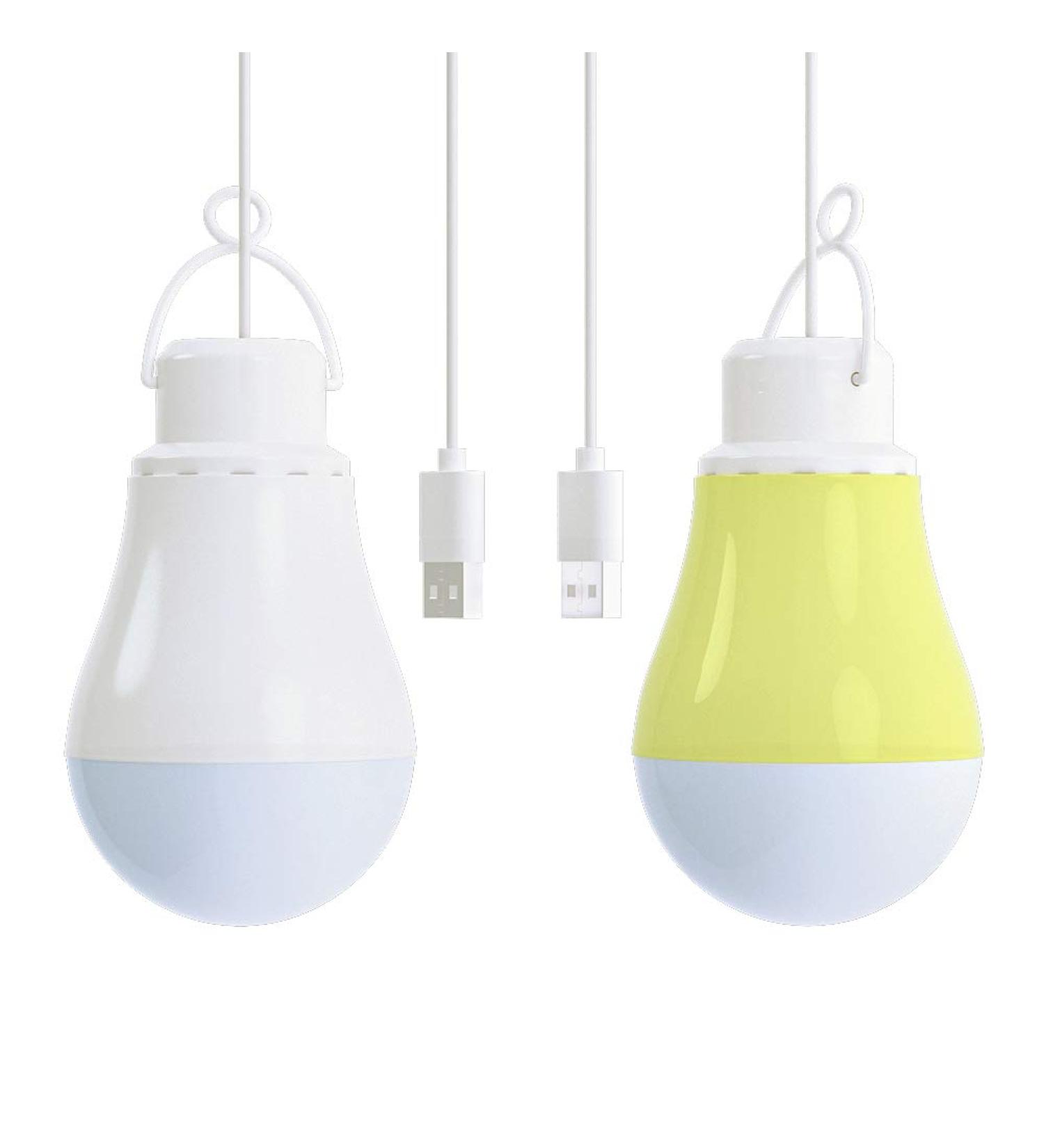 FF FLASHFISH USB Light Bulb(2 Pack) for Camping Outdoor Home and Power Out - Buy Online on GoSupps.com
