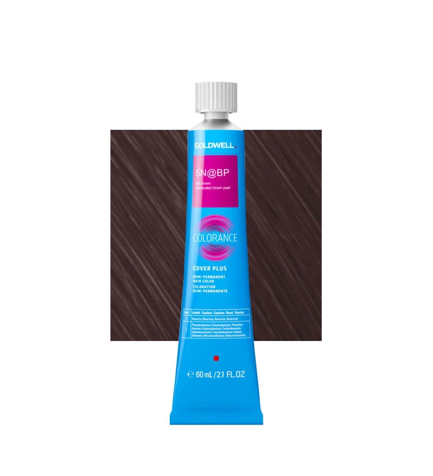 GOLDWELL Colorance Cover Plus 5N BP Light Brown Elumenated Brown Pearl tb 60ml