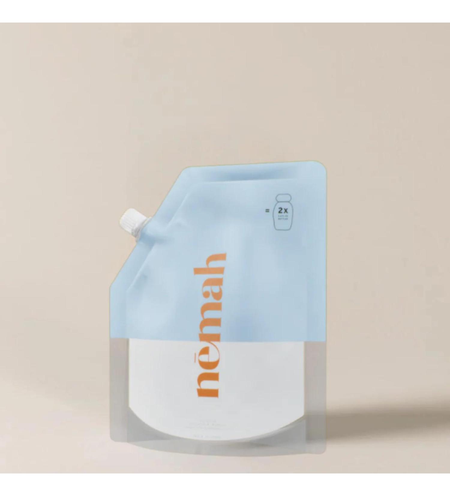 Nemah Soothing Baby Lotion Refill - Organic Vegan & Cruelty-Free Baby Lotion for Sensitive Skin with Chamomile Jojoba Oil & Aloe - 21.97 fl. oz - Buy Online on GoSupps.com