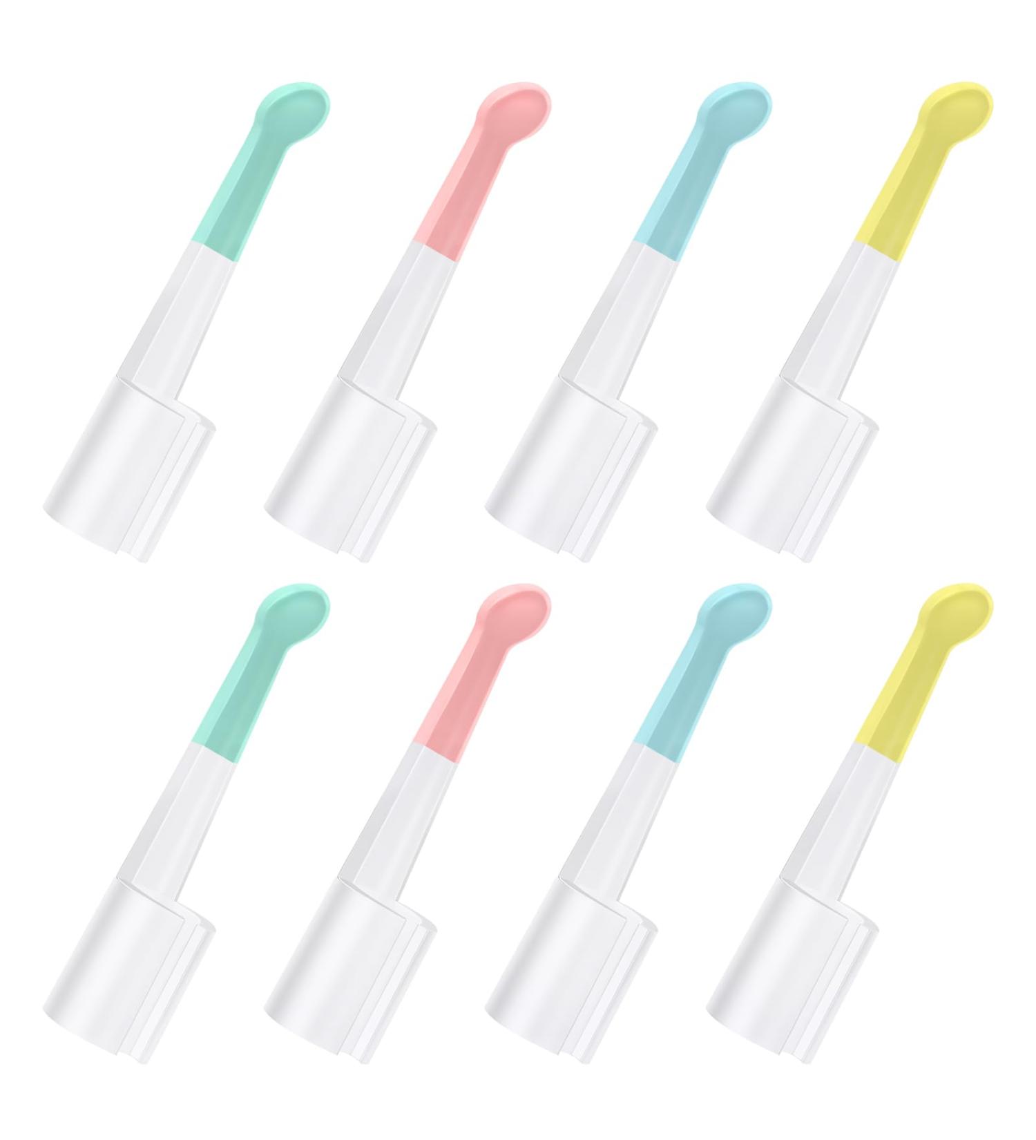 8 Pcs Soft Silicone Ear Scoop Set - Replacement Ear Wax Removal Tool with Camera for Earwax Cleaner - Buy Online on GoSupps.com