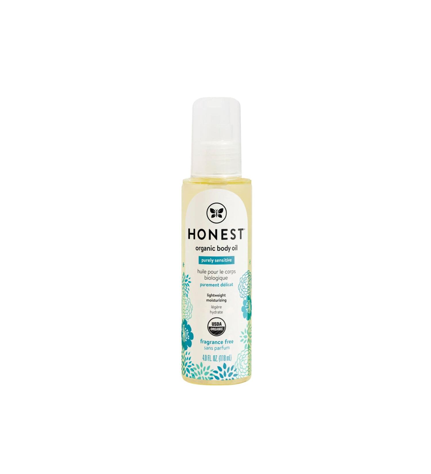 Buy The Honest Company Organic Body Oil - 4 Fl. Oz | Natural Moisturizer - Buy Online on GoSupps.com