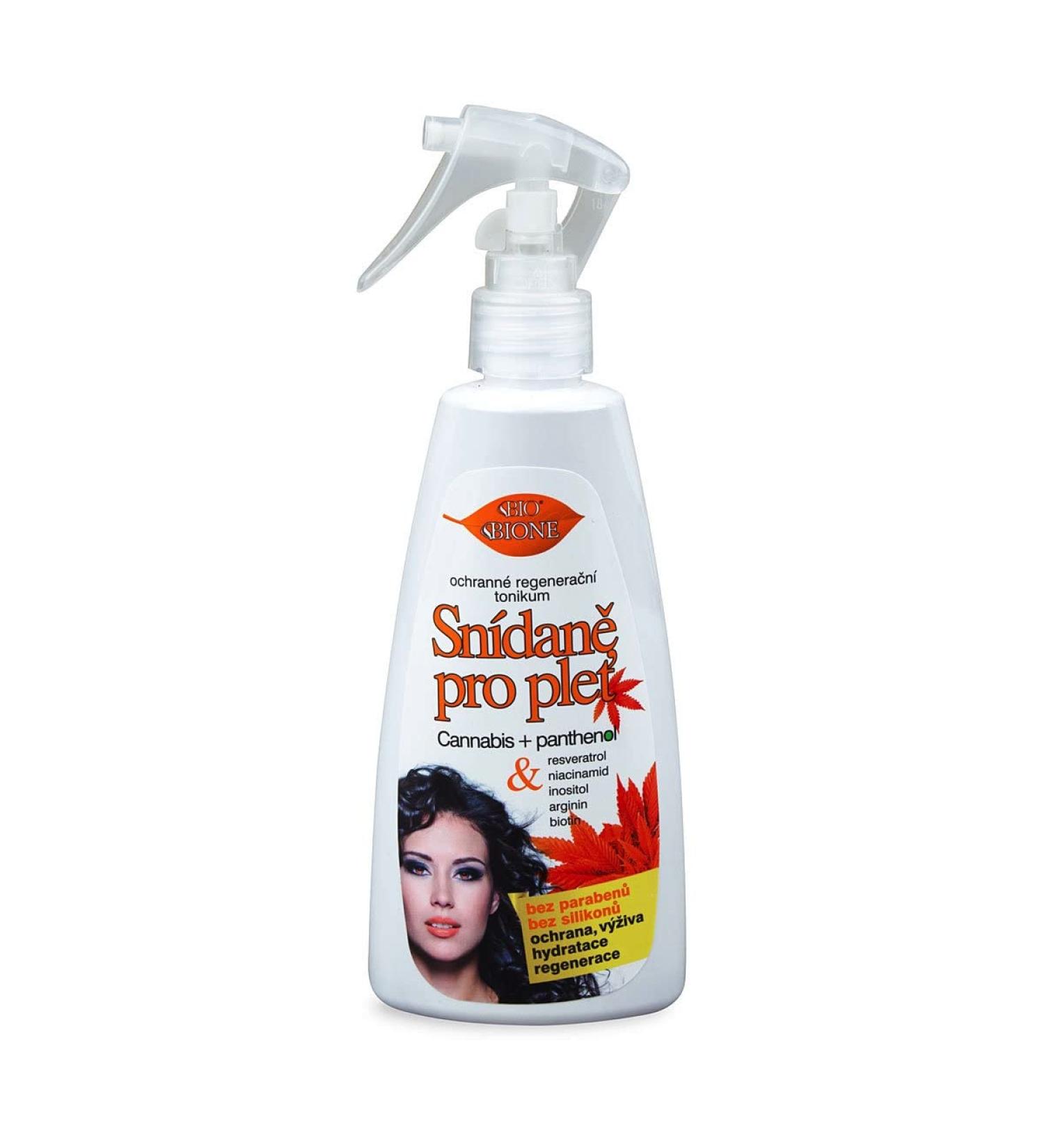 Bione Bione Organic spray for the whole body skin with hemp oil & panthenol & biotin 260 ml!