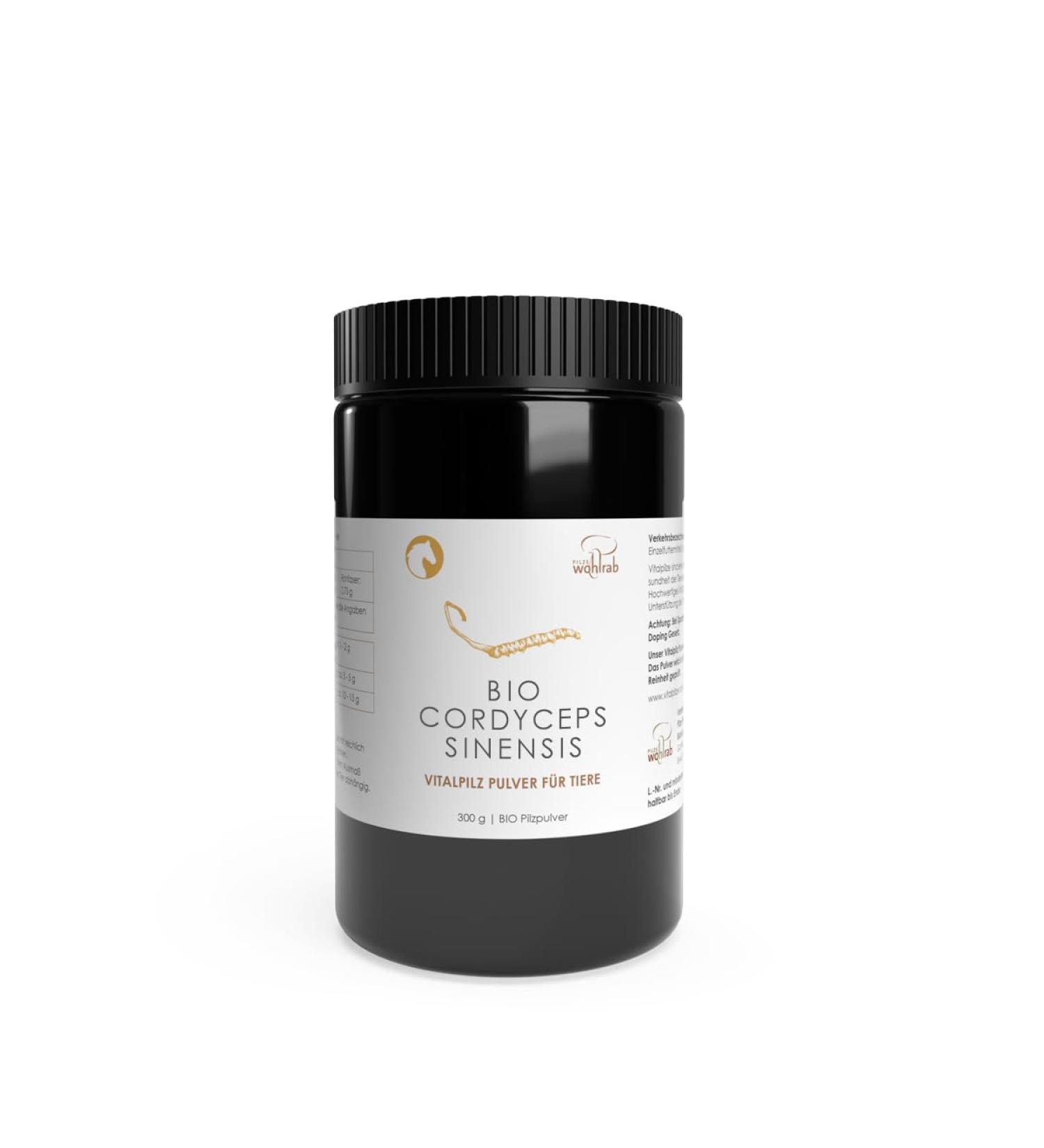 Buy Organic Cordyceps Powder for Animals - Wohlrab Quality - 300g | Microfinely Ground Cordyceps Sinensis - International Shipping - Buy Online on GoSupps.com