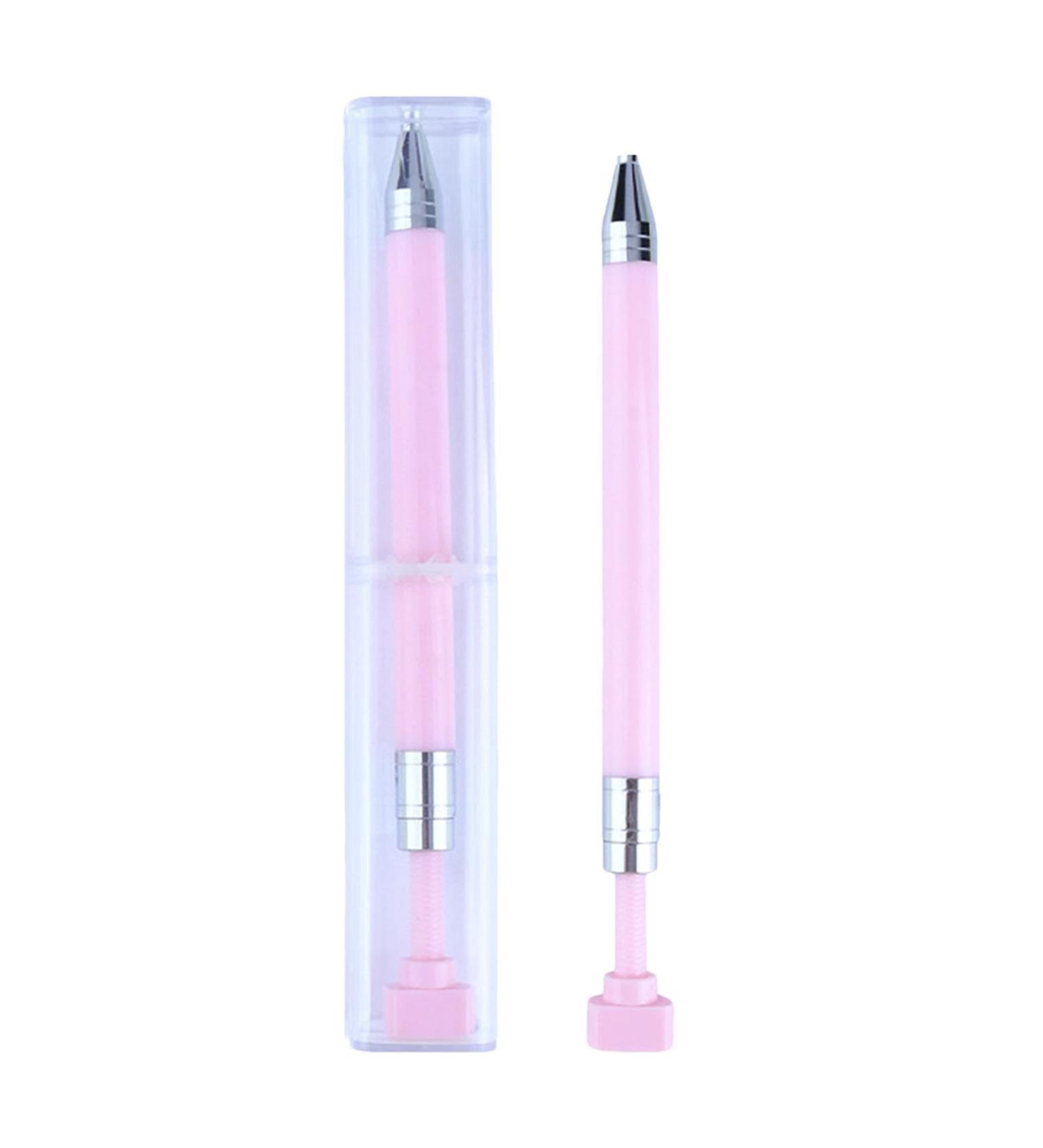 Hobngmuc Nail Drill - Manicure Art Precision Pencil - Rhinestone Art Portable Dotting Nail Too for Home Travel Business Trip Apartment Pink - Buy Online on GoSupps.com