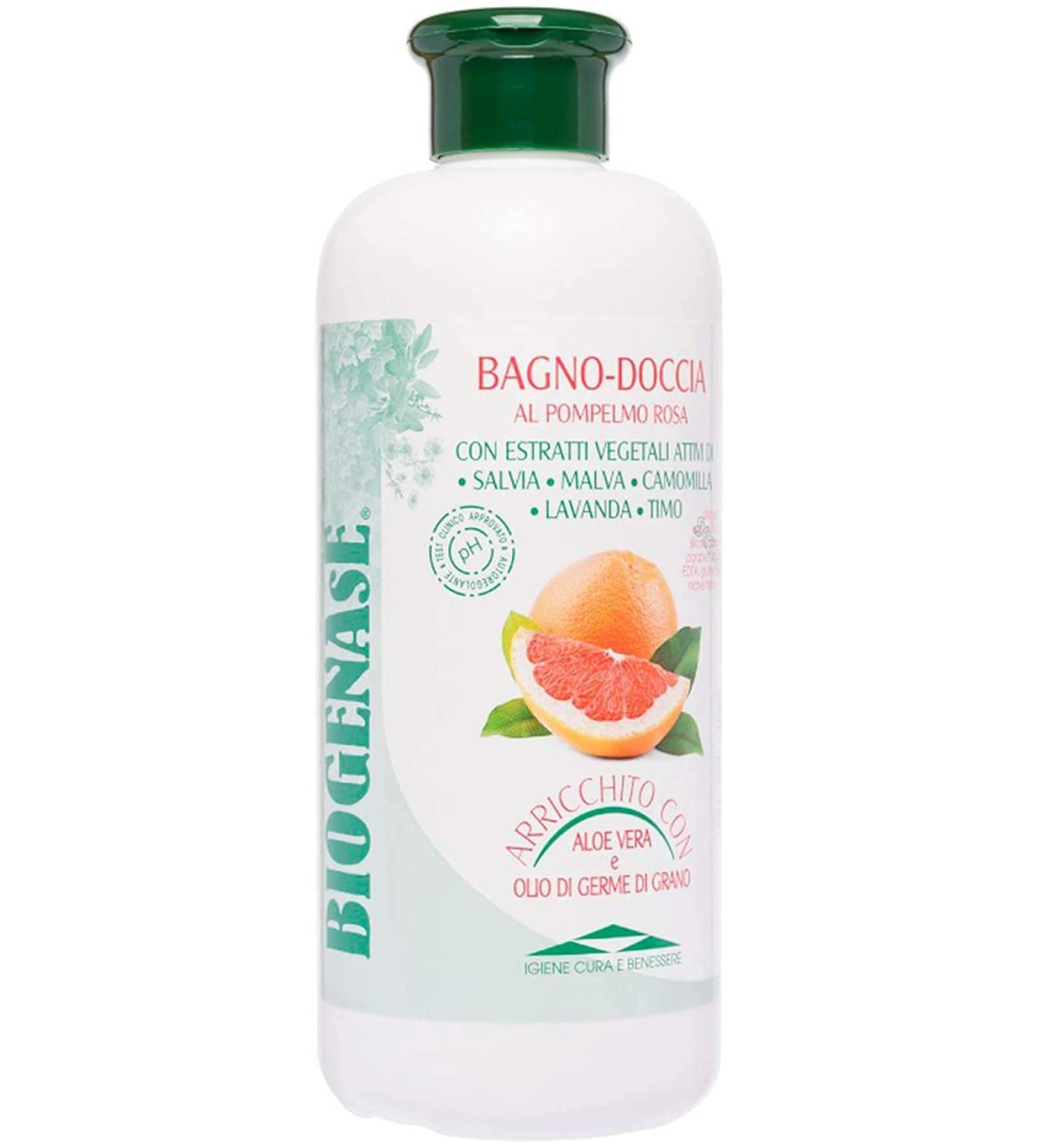  BIODERM BIODERMOCOSMETICI BIODERM BIODERMOCOSMETICI Biogenase Relaxing/Calming Pink Grapefruit Shower Gel for All Skin Types Paraben-Free 500 ml - Buy Online on GoSupps.com