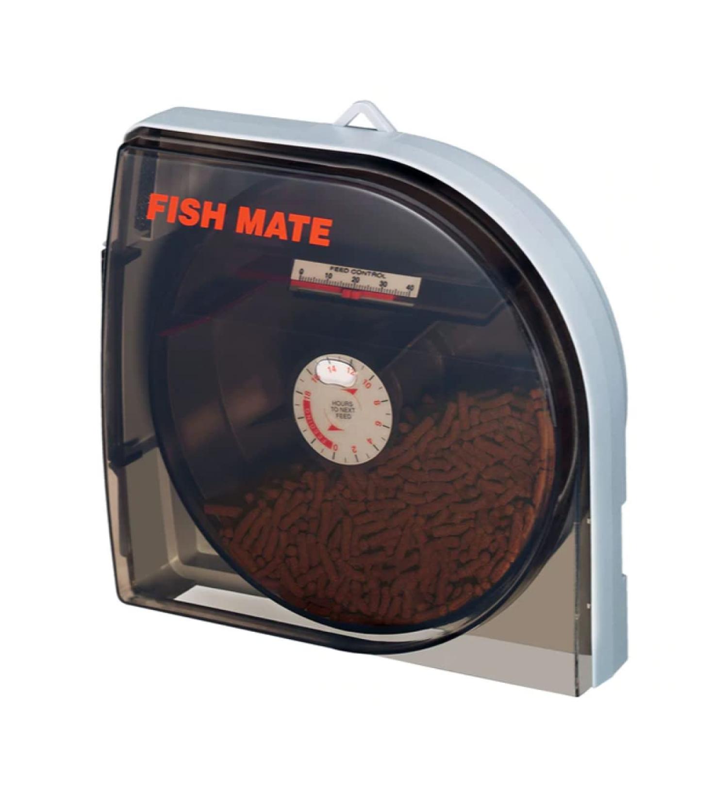 Fish Mate P21 Automatic Pond Fish Feeder Grey - Buy Online on GoSupps.com