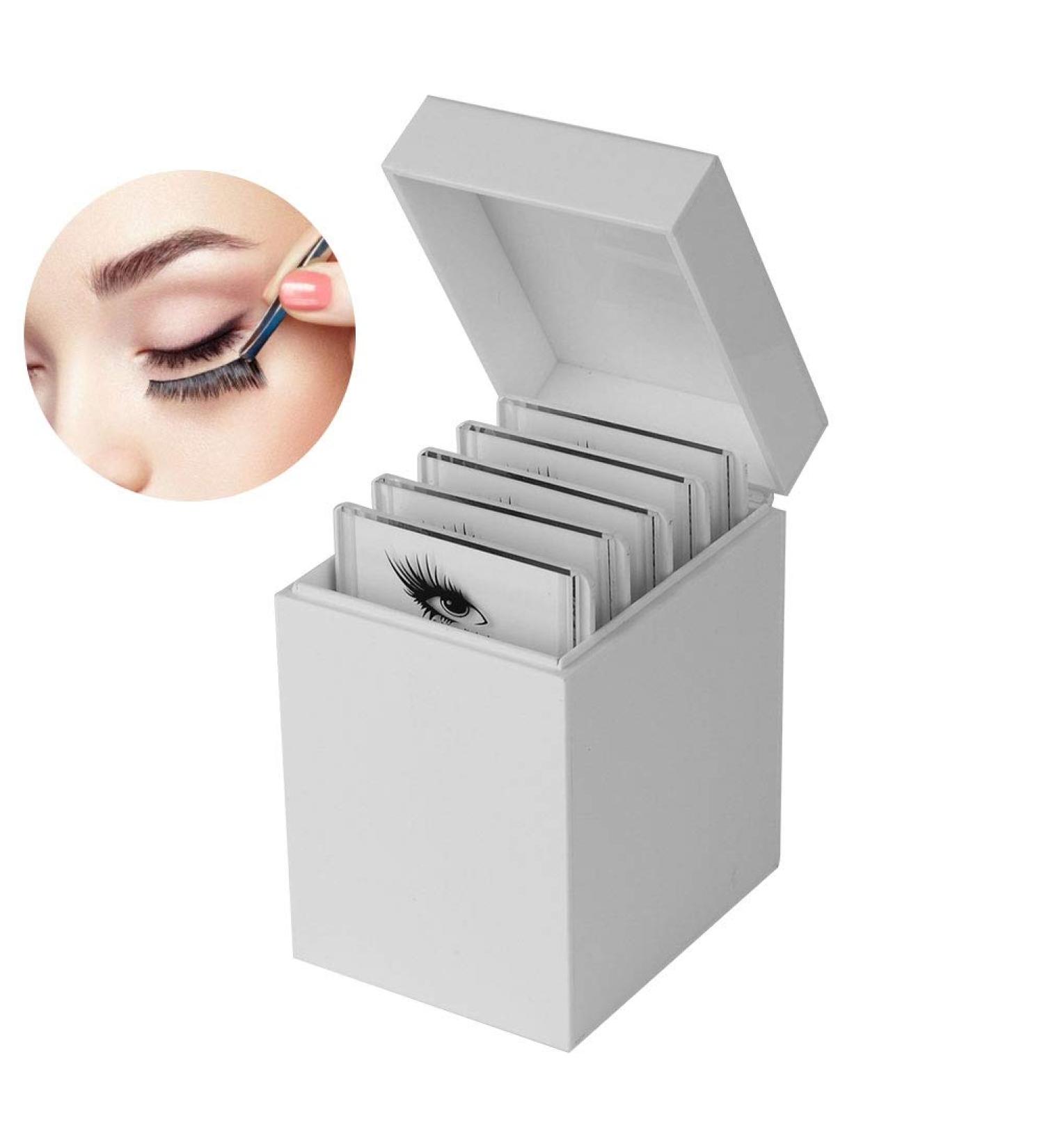 5-Layer Eyelash Storage Box | Eyelash Organizer & Extension Tool - Plastic Makeup Organizer for False Lashes - Buy Online on GoSupps.com