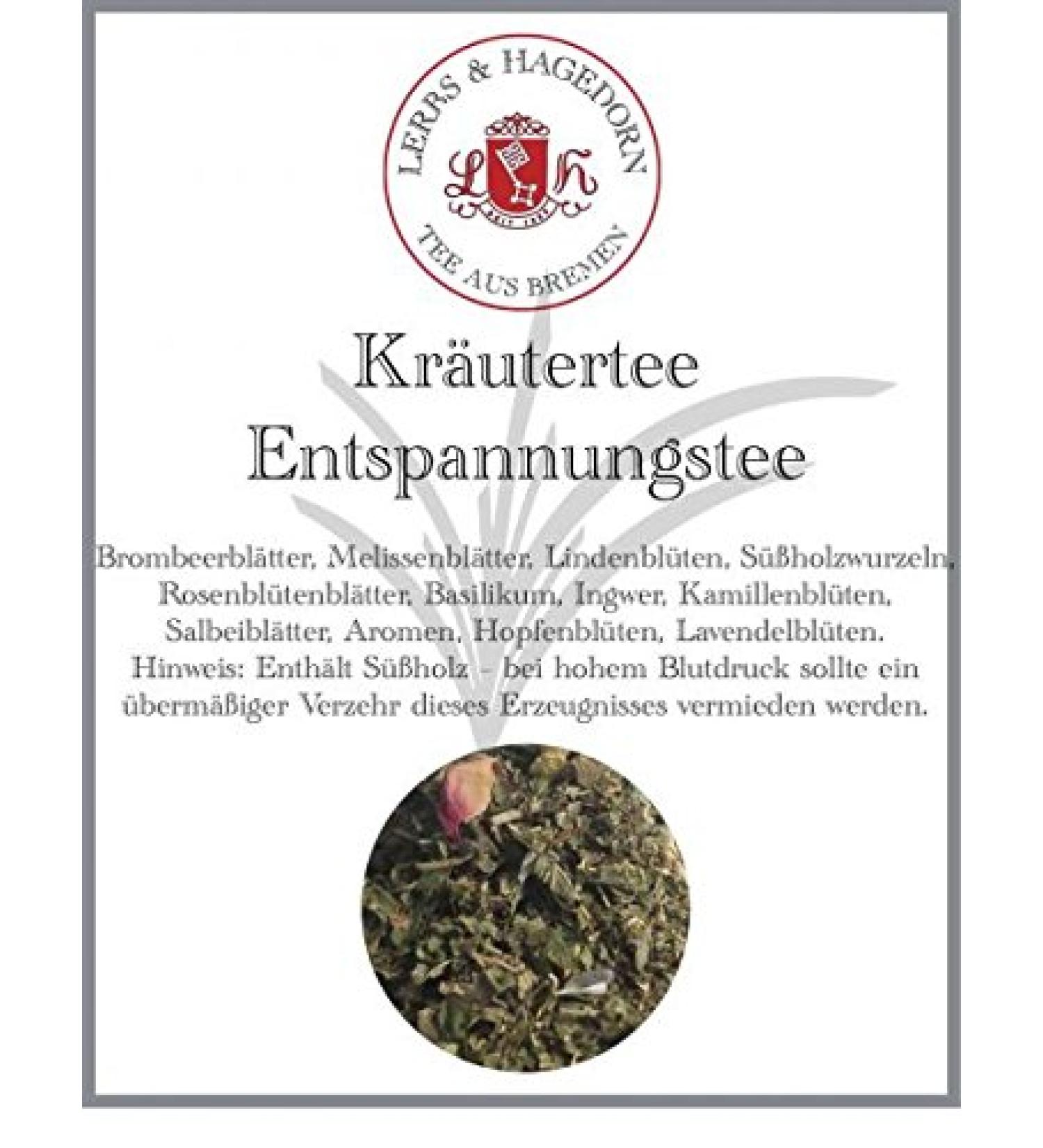  Lerbs & Hagedorn Relaxing infusion 250g - Buy Online on GoSupps.com