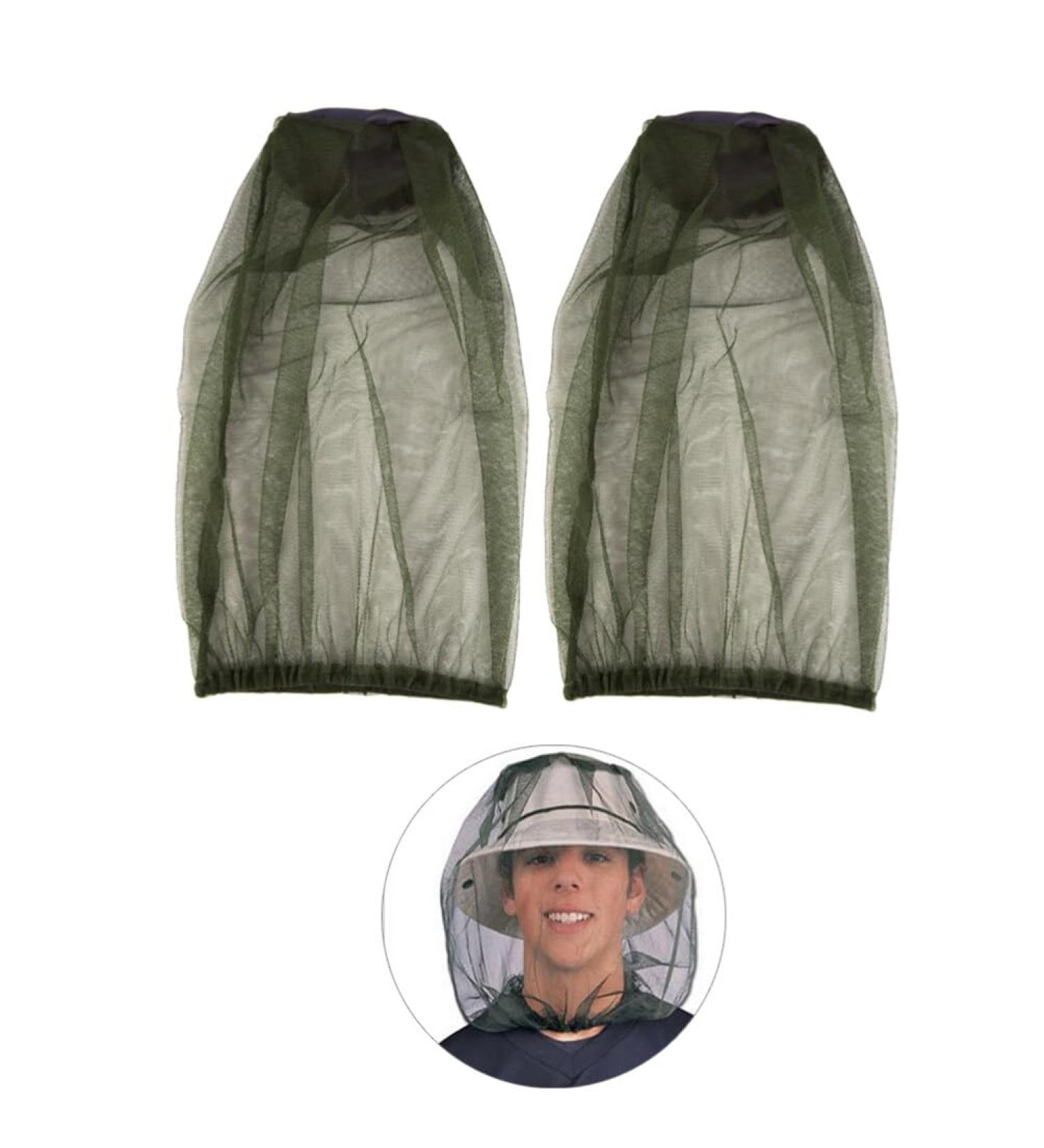 Clispeed Mosquito Net Head Cap - Premium Outdoor Insect Protection | Travel-Friendly Anti-Mosquito Mesh | 10-St Set - Buy Online on GoSupps.com