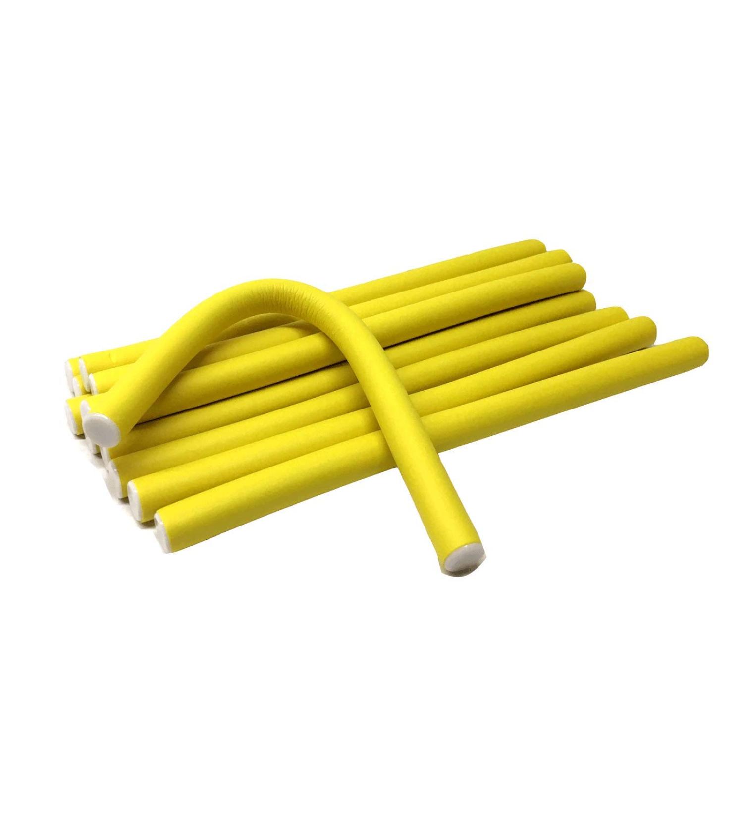Twist-flex Hair Roller Curling Rods - 1/2 Diameter, 9.5 Length - 12 Pack - Buy Online on GoSupps.com