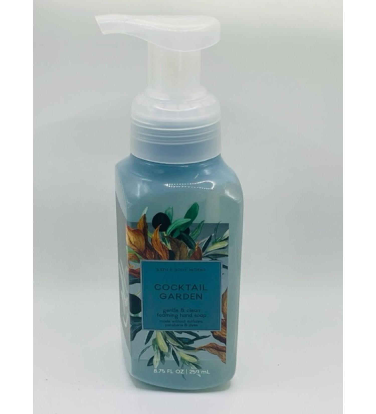 Cocktail Garden Gentle Foaming Hand Soap 8.75 Ounce Full Size Pump Bottle White Barn