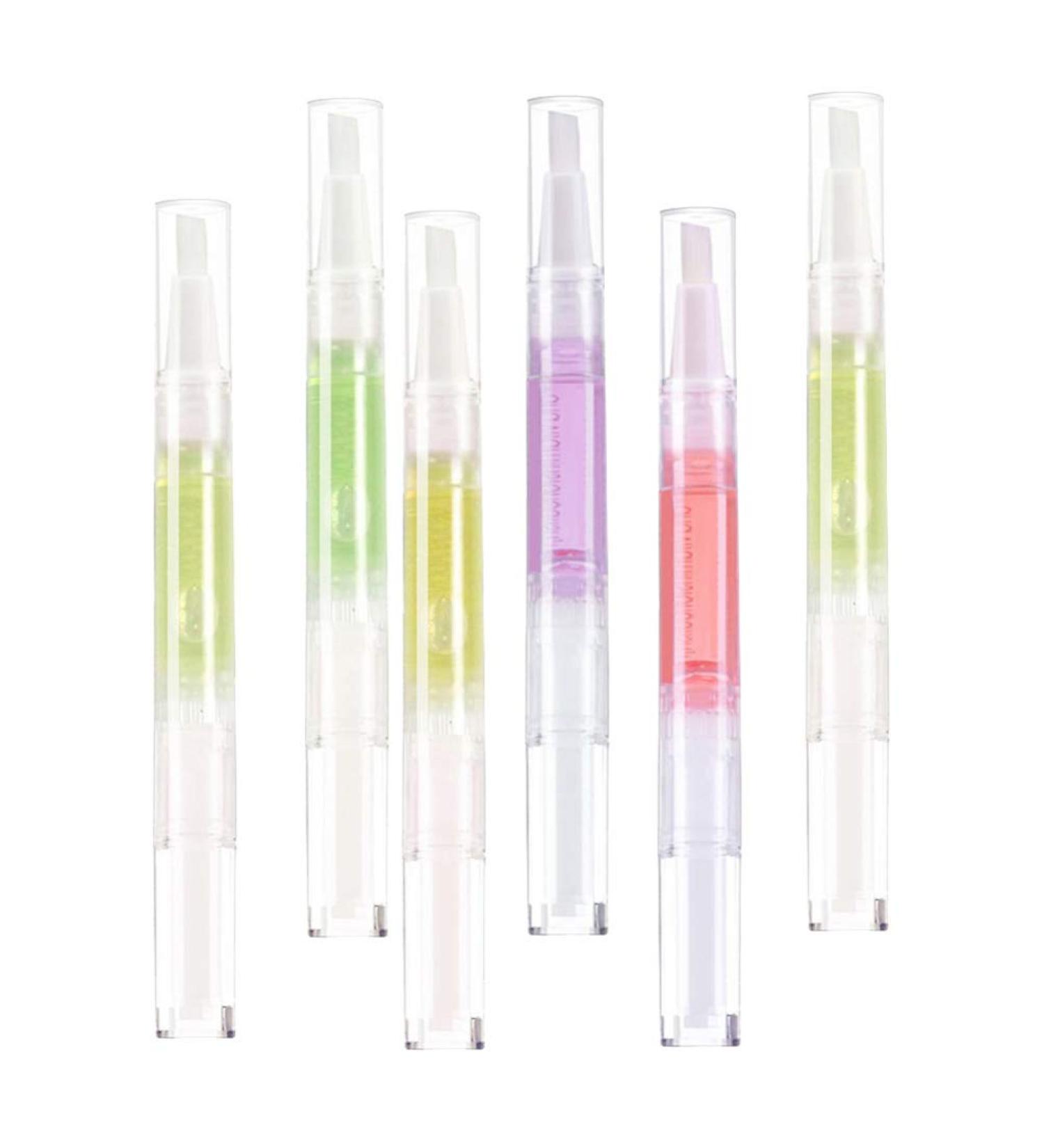 Beaupretty 6PC Manicure Care Tools Set | Nail Art Etheran Oil Pen with Brush Tip for Nail Repair & Polish - Buy Online on GoSupps.com